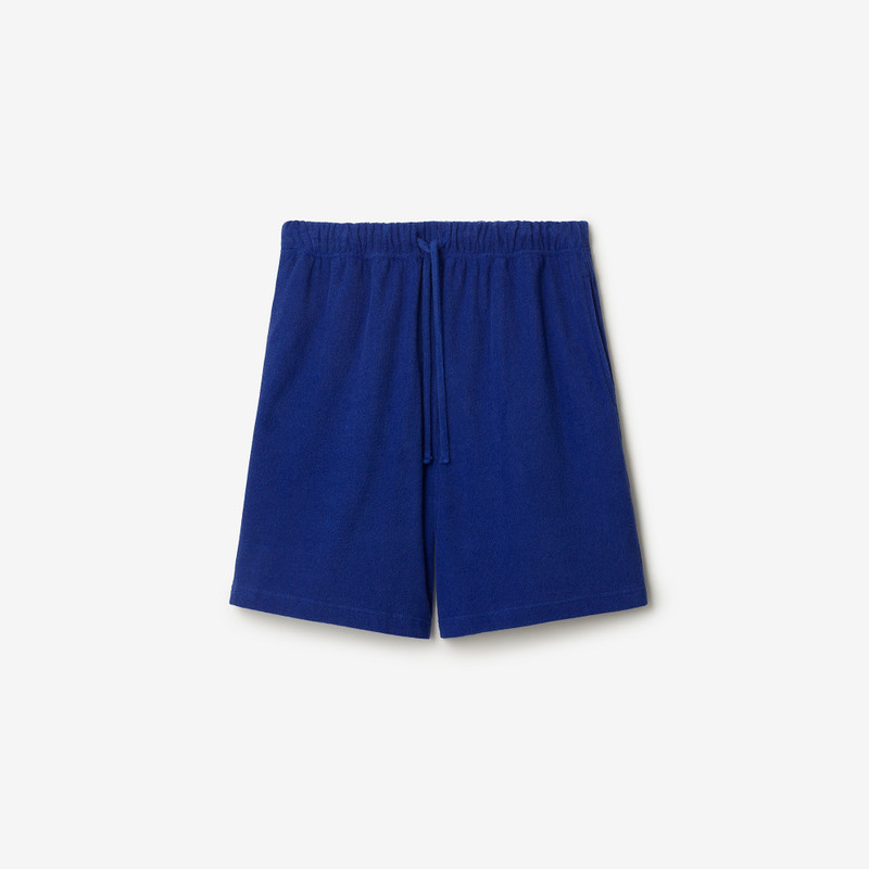 Cotton Towelling Shorts - 1