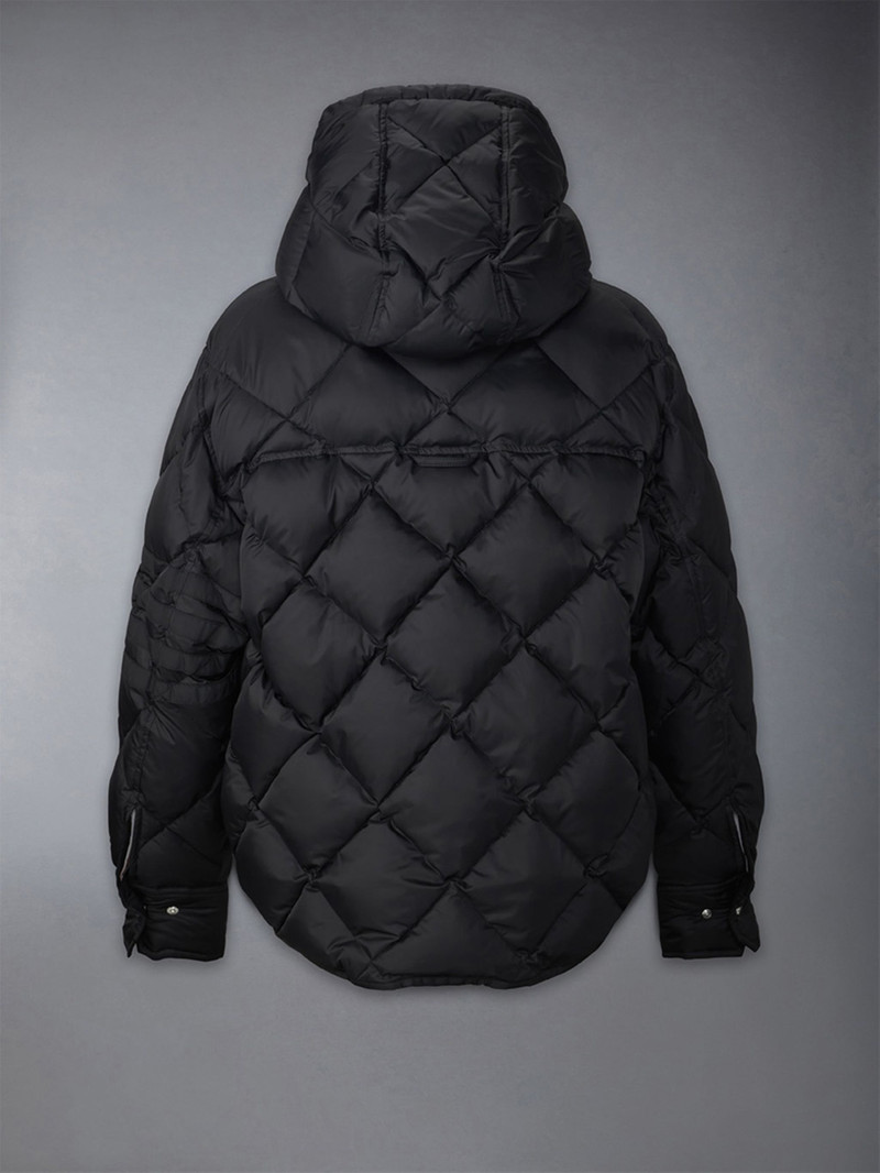 Thom Browne Patch Pocket 4-bar Hooded Downfill Jacket outlook