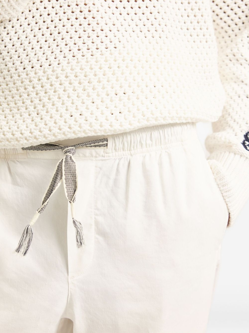 Sonoran drawstring side-stripe trousers - 5