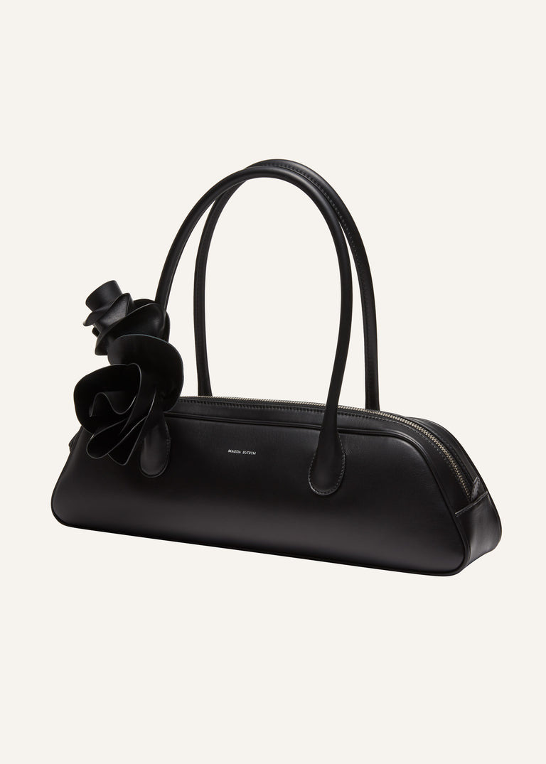 BRIGITTE TRAPEZE BAG IN LEATHER - 3