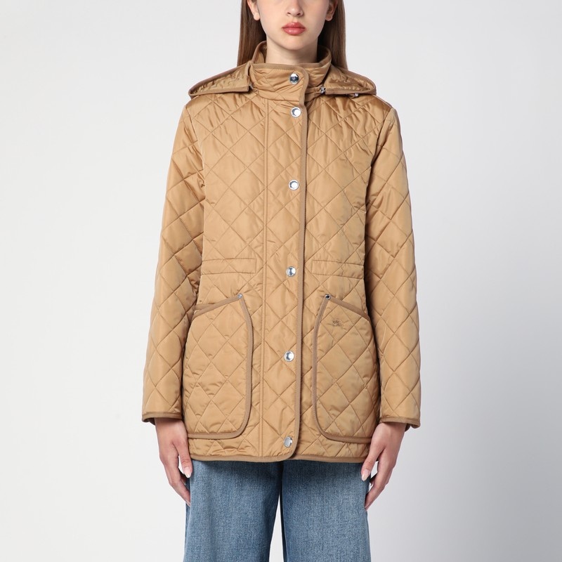 ジャケット Burberry Beige Nylon Reversible Padded Jacket Burberry Beige Nylon Reversible Padded Jacket | italist