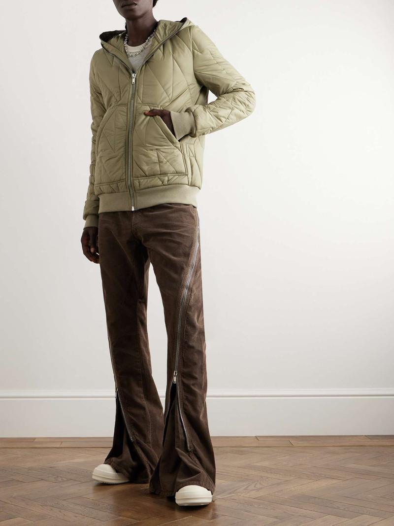 Rick Owens DRKSHDW Quilted Shell Hooded Jacket outlook