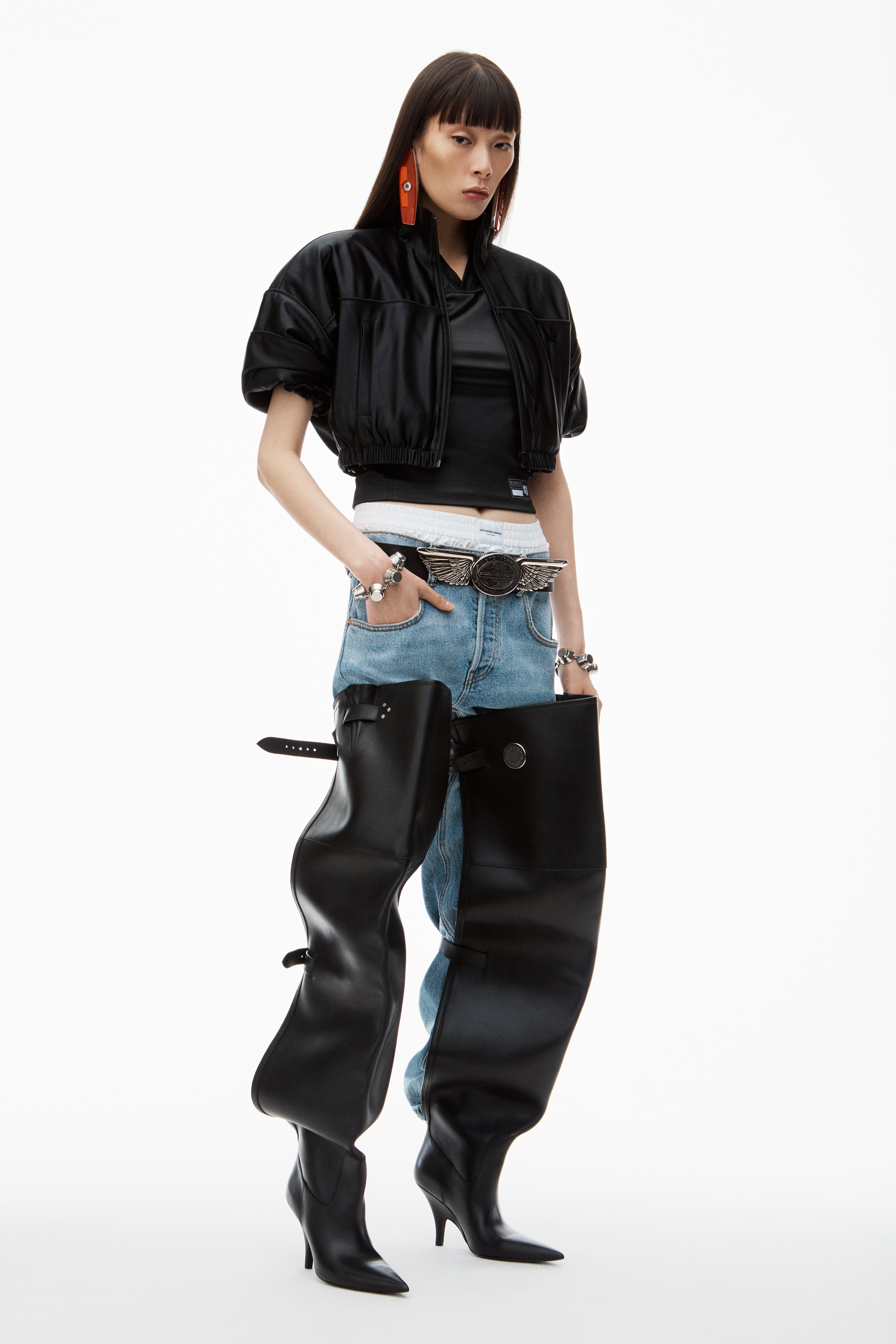 Cropped Track Jacket - 2