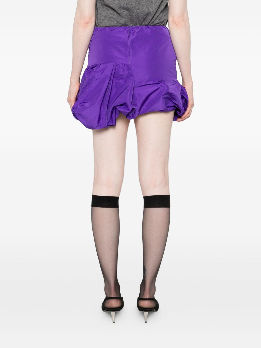 bubble-hem skirt - 4