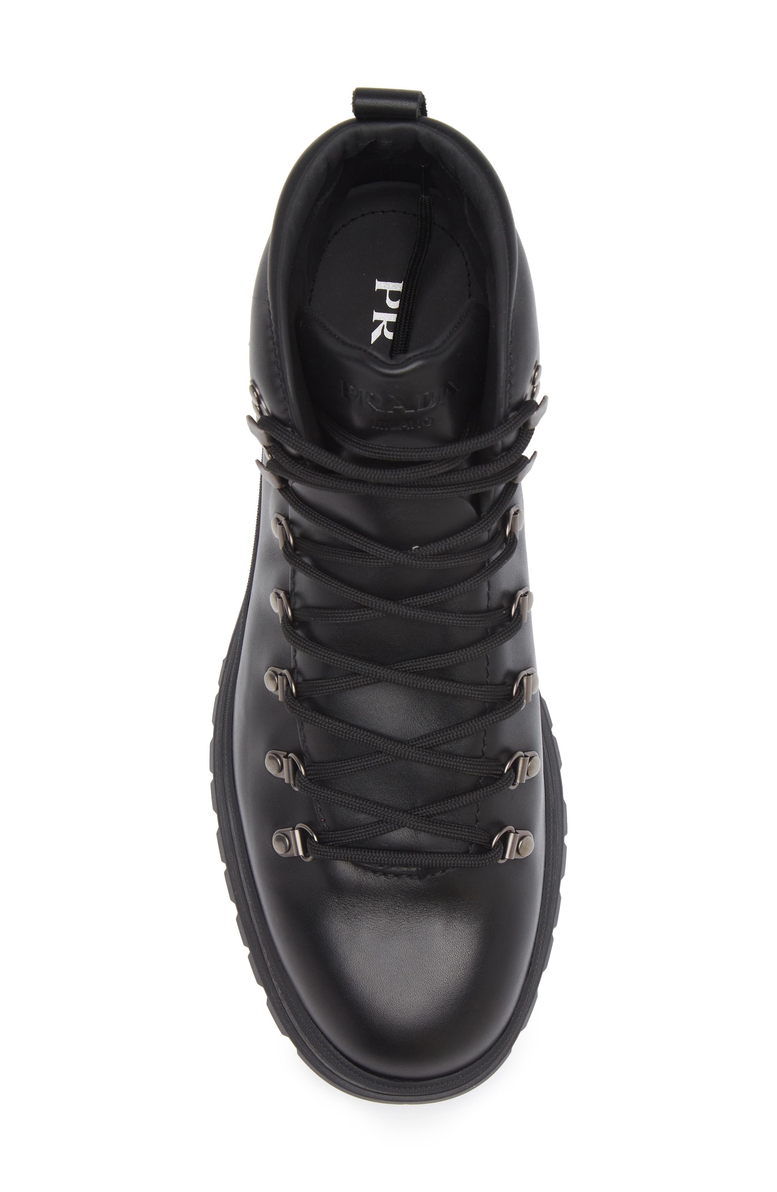 Prada Brixxen Hiking Boot in Nero at Nordstrom - 5