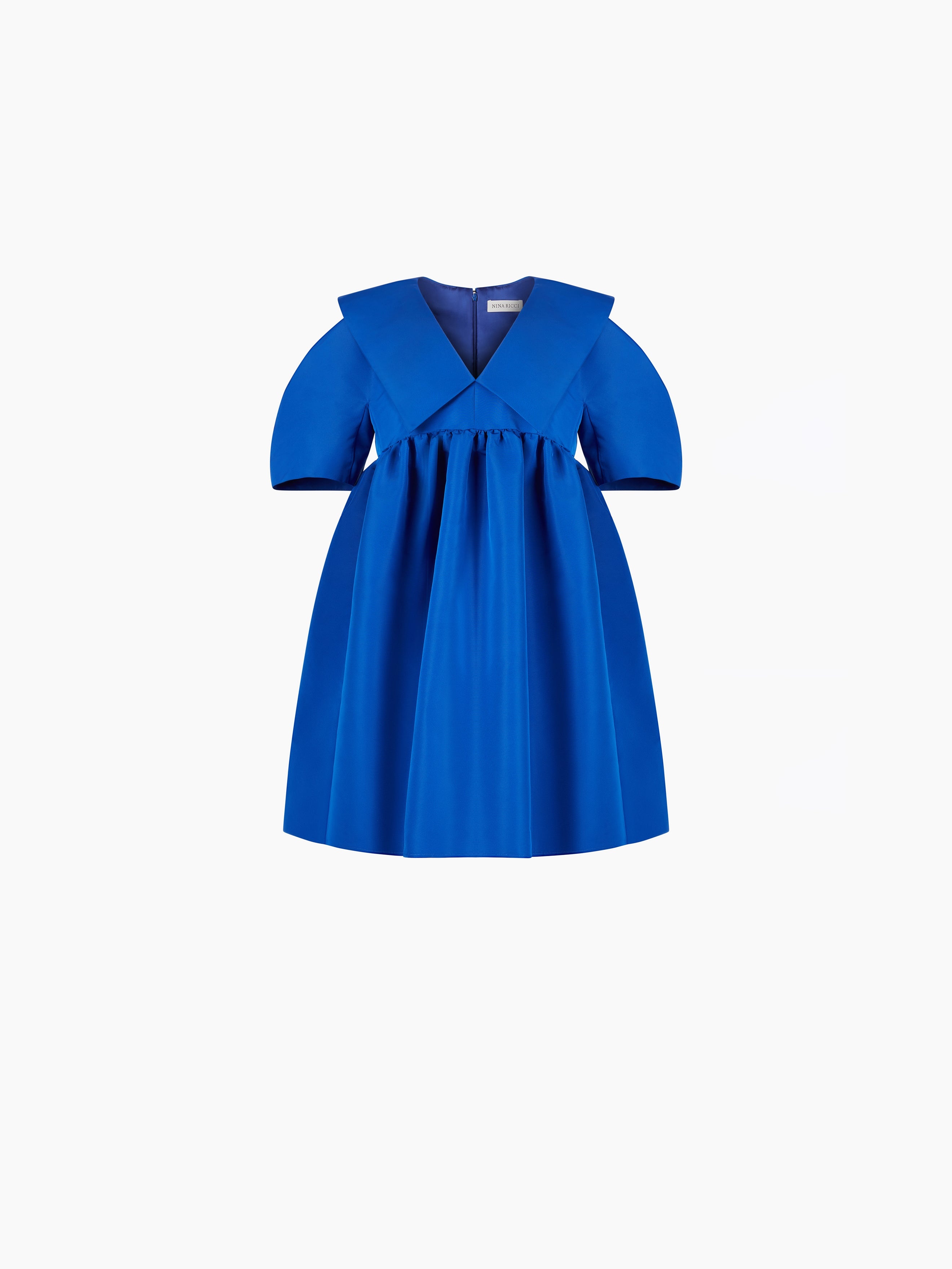 TAFFETA BABYDOLL DRESS - 4