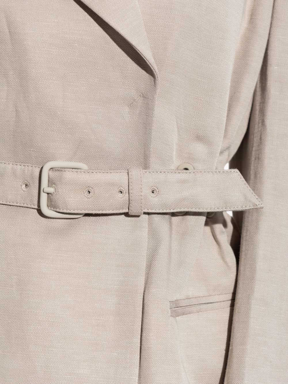 belted jacket - 5