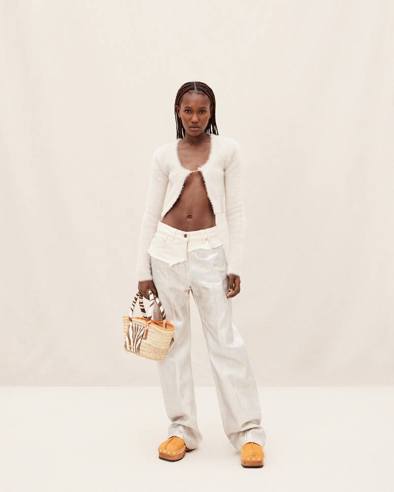JACQUEMUS La maille Neve manches longues outlook
