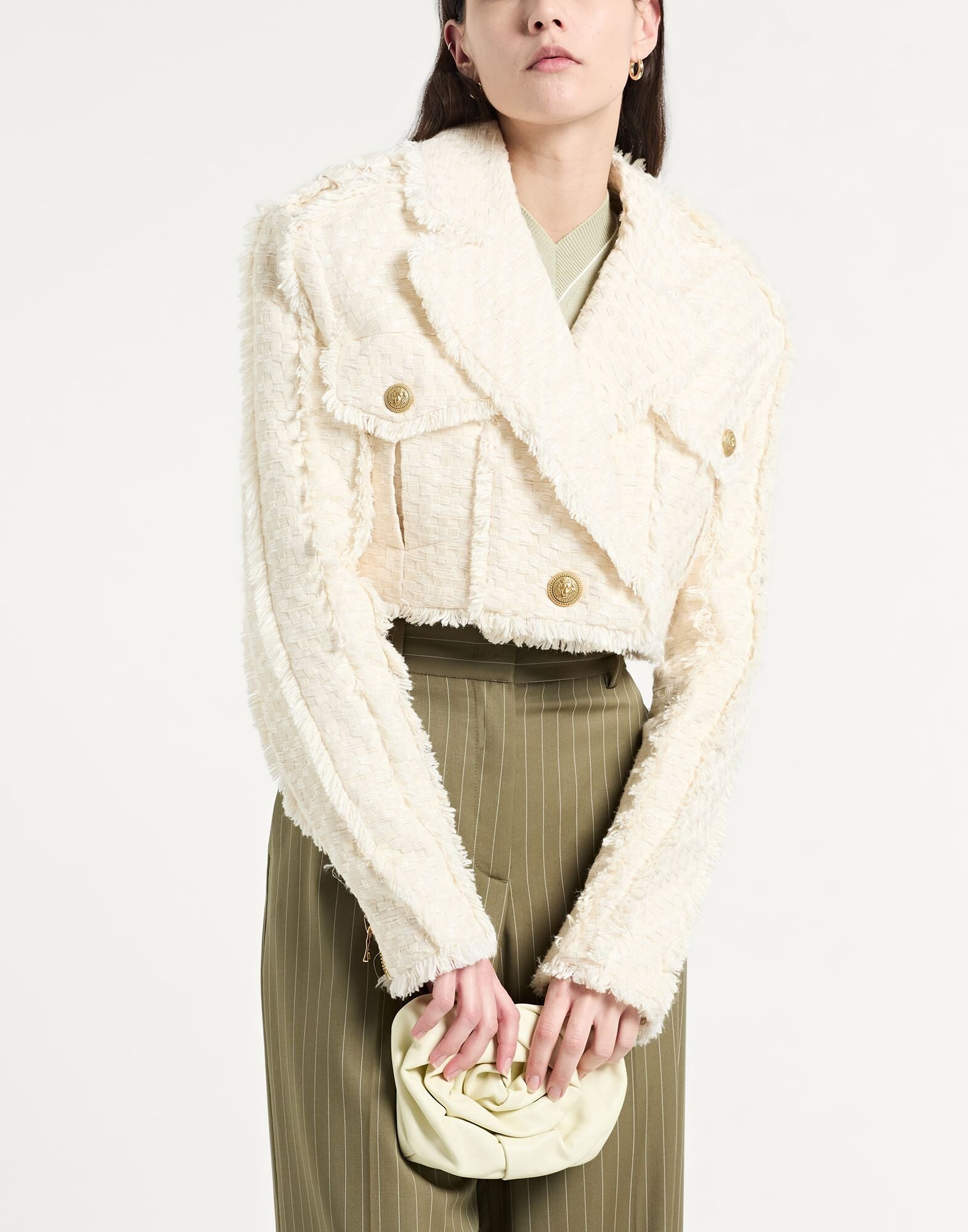 Ivory Women's Blazer - 4
