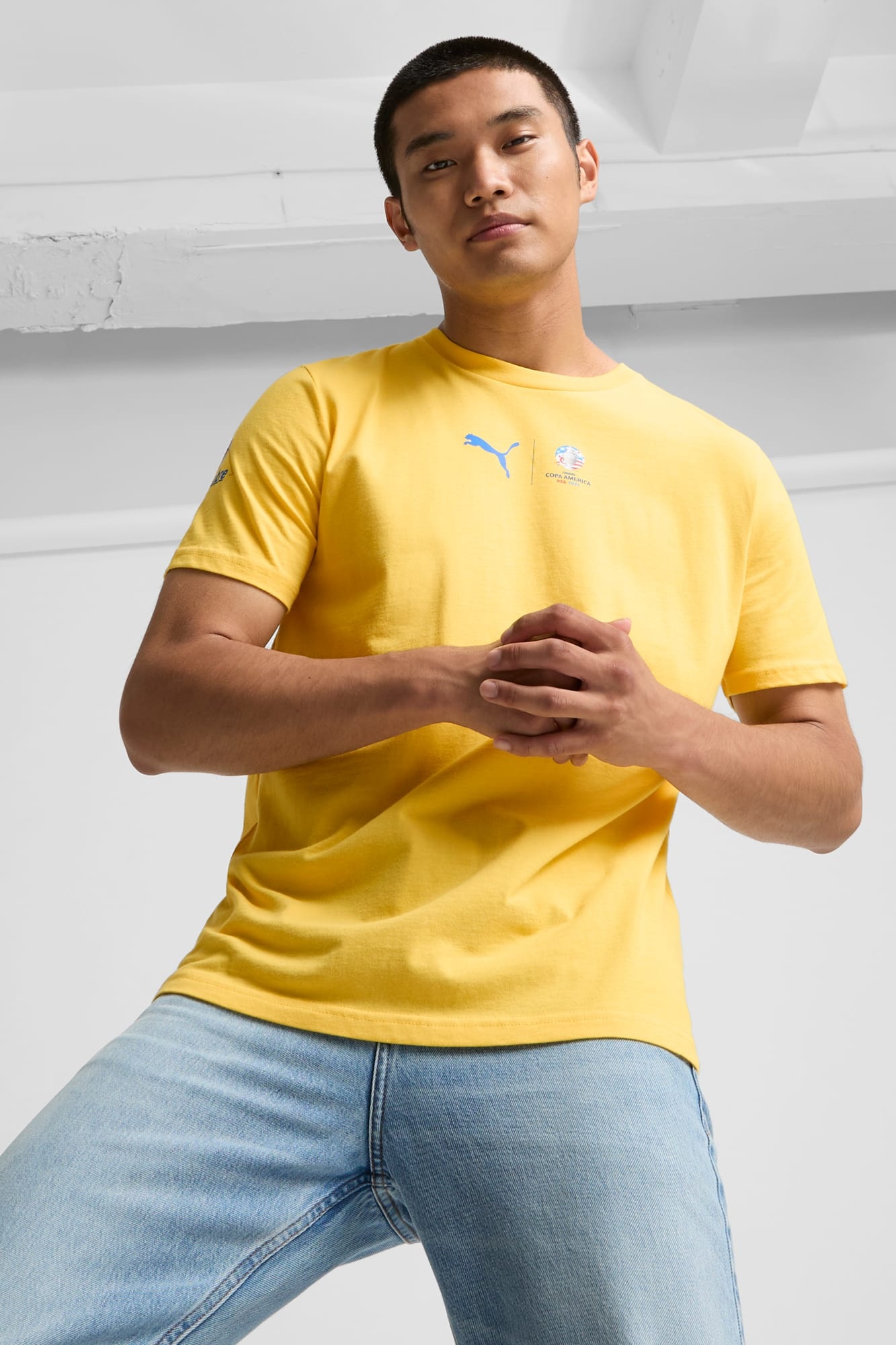 PUMA CONMEBOL Copa América 2024 Brazil Men's Tee - 3