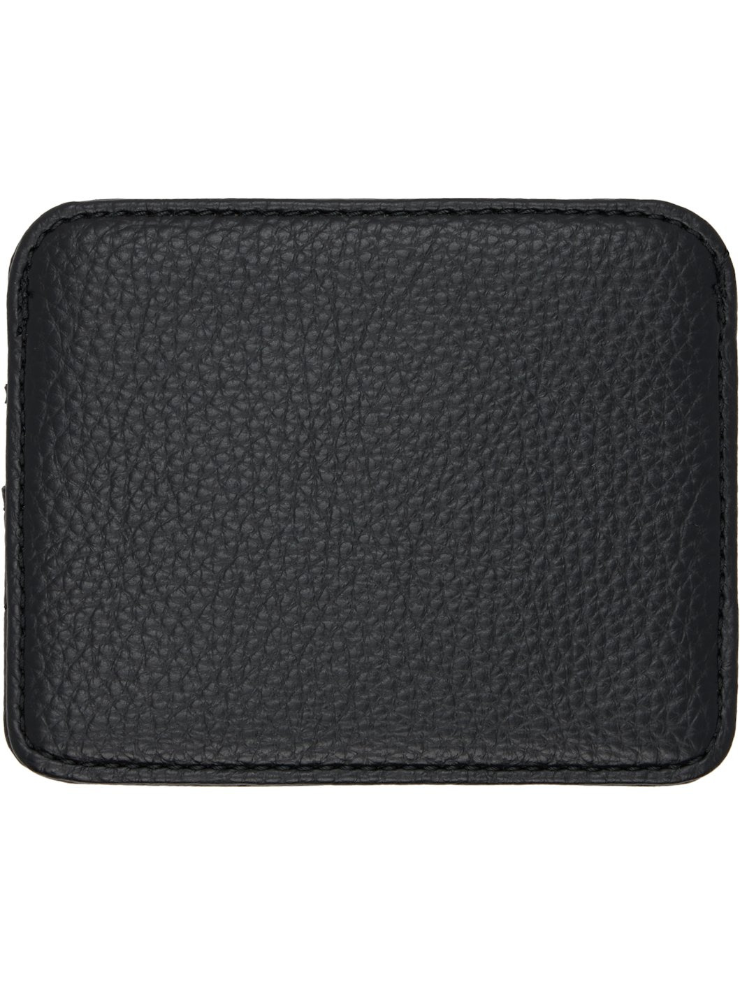 Black Half Moon Flat Card Holder - 2