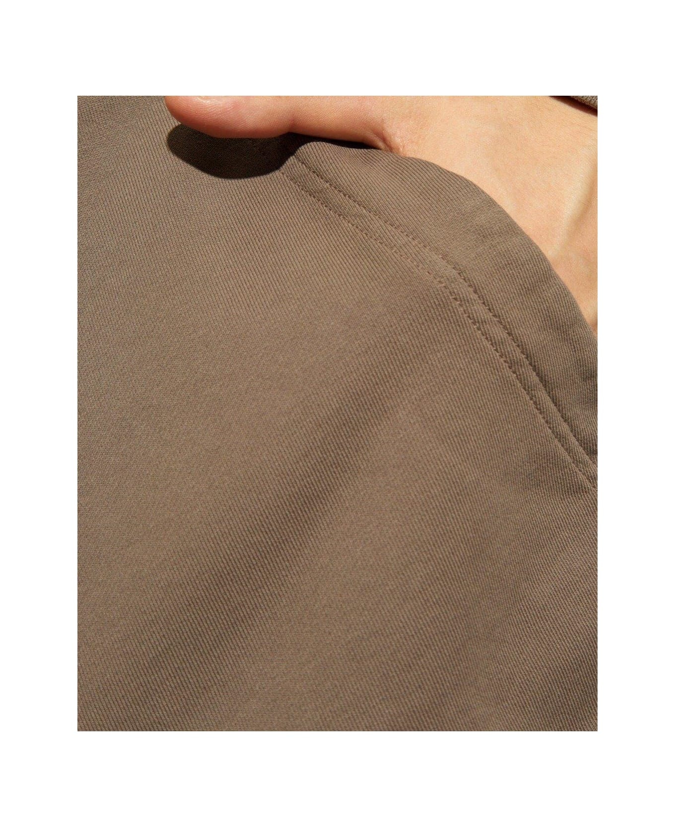 Logo Printed Drawstring Hoodie - 5