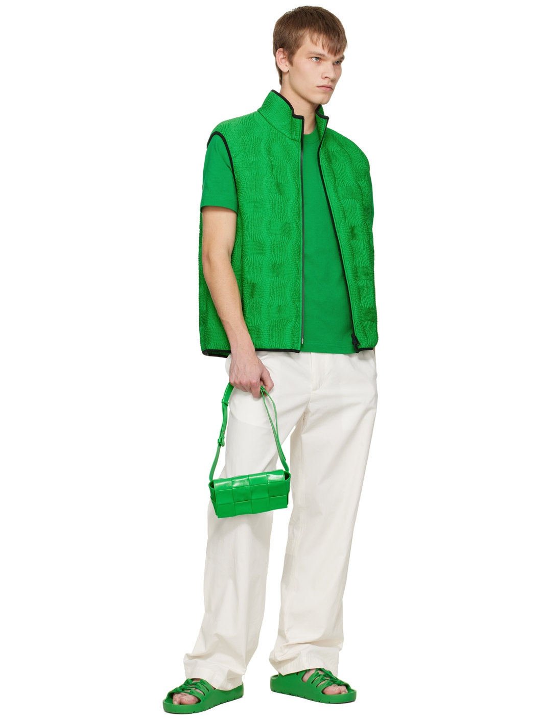 Green Cassette Belt Bag - 4
