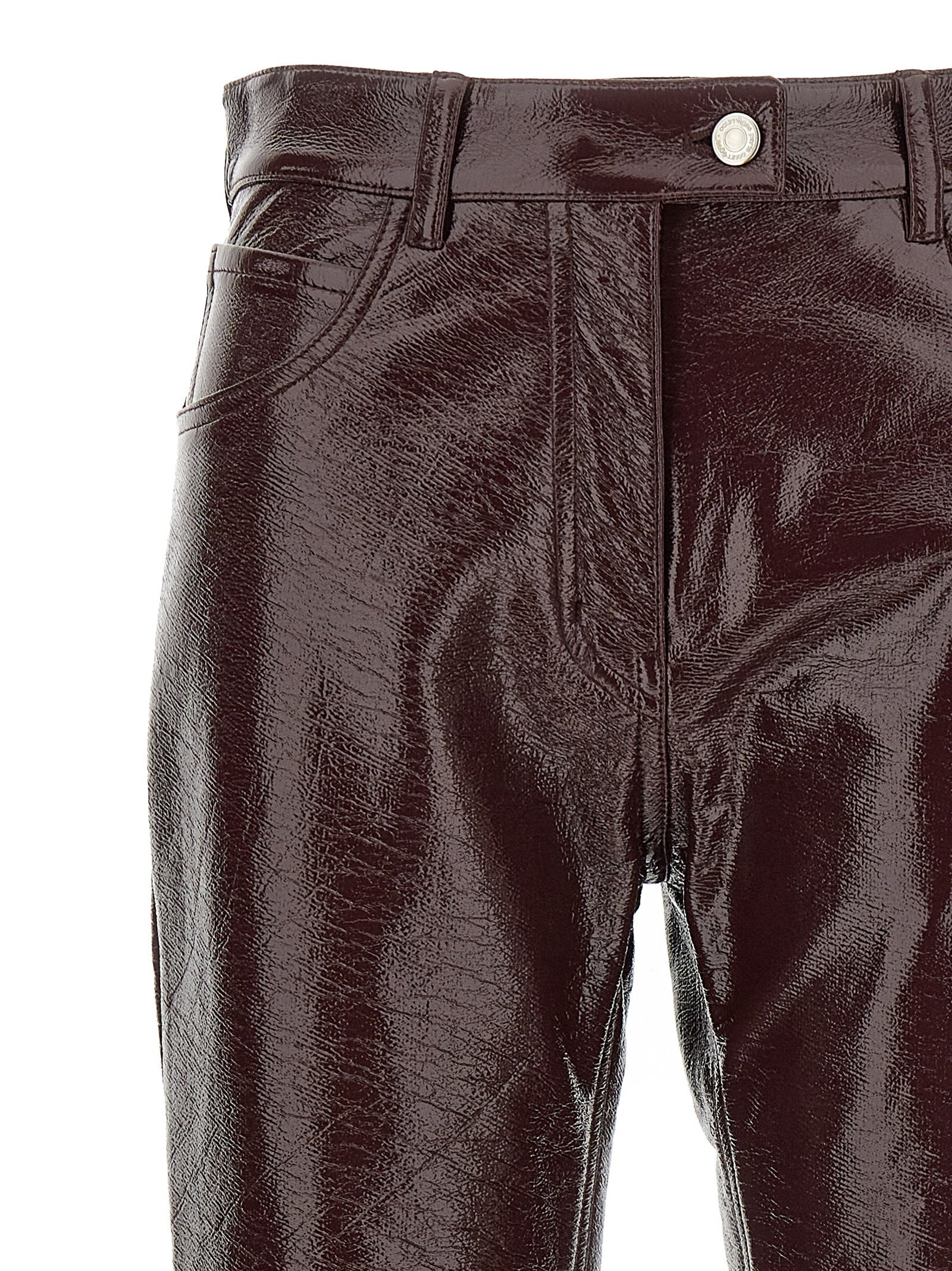 Courreges Women 'Reedition Vinyl' Pants - 3