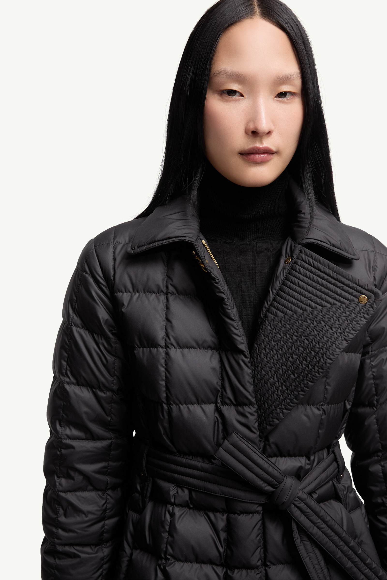 Gresillon Belted Long Down Jacket - 7