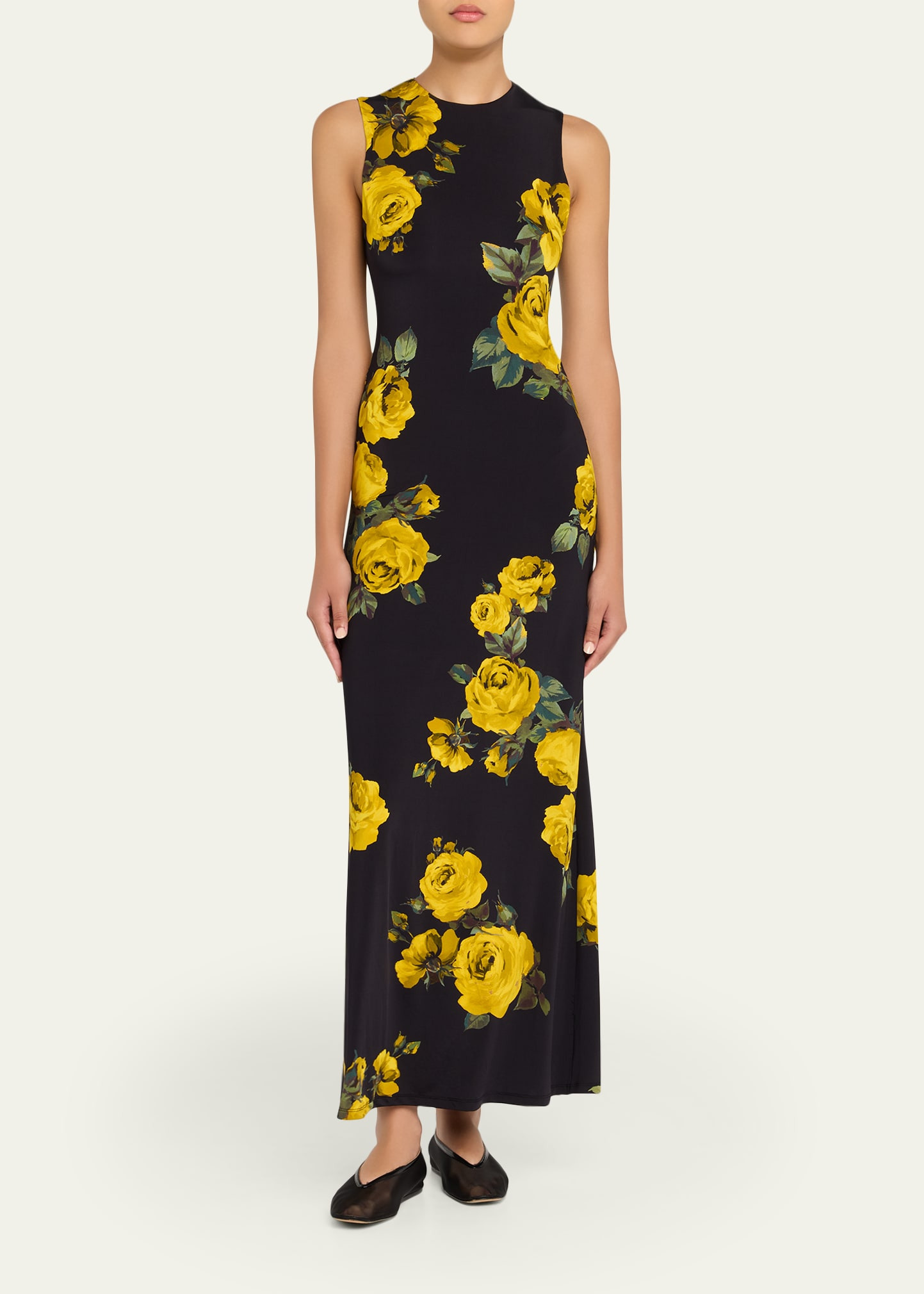 Delora Rosehips Open-Back Sleeveless Maxi Dress - 2