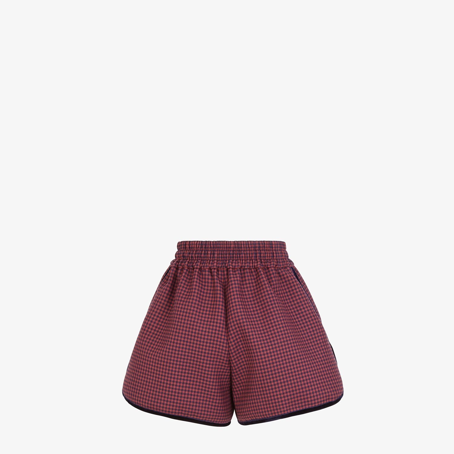 Check wool shorts - 2