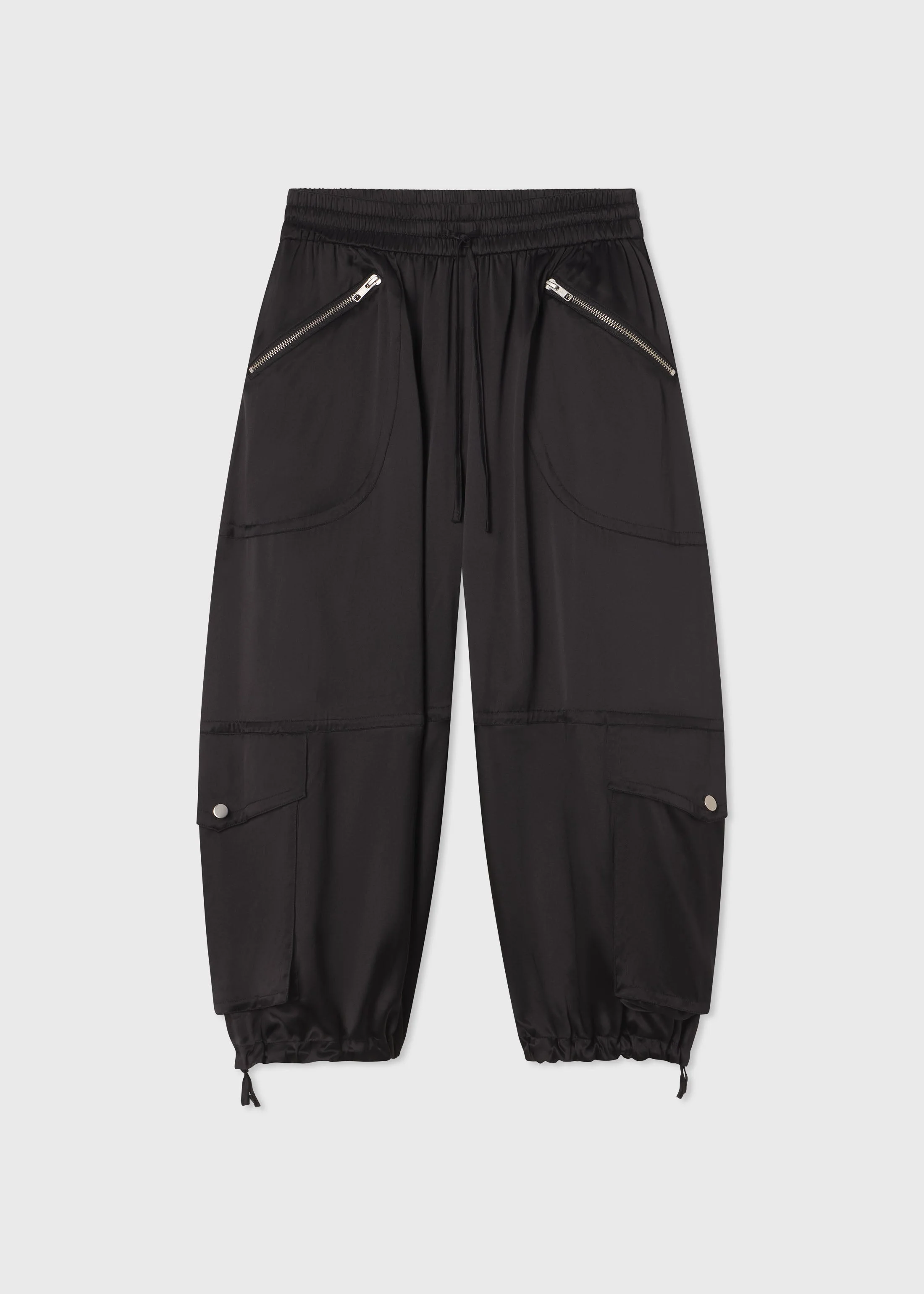 Braies Pant in Silk Charmeuse - 1