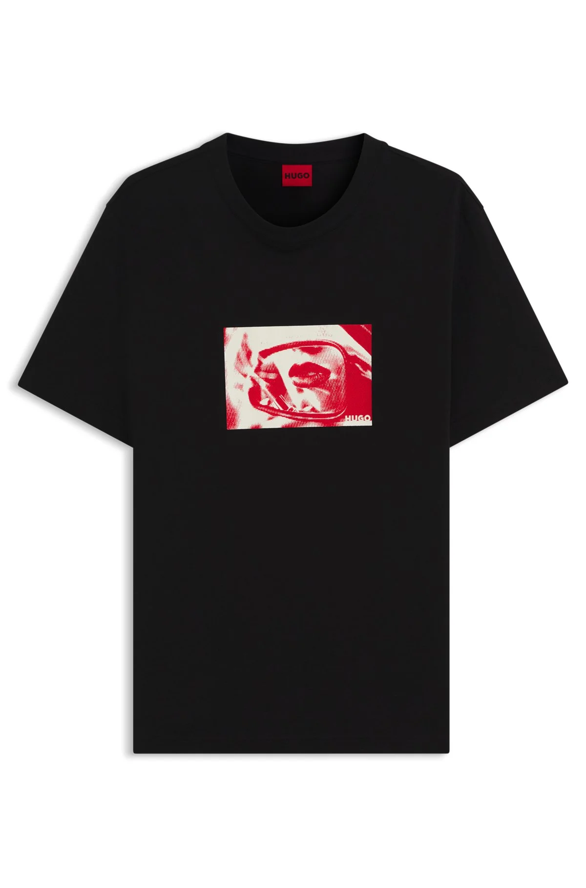 COTTON-JERSEY T-SHIRT WITH GRAPHIC PRINT - 1