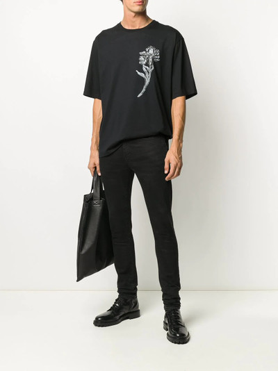 Ann Demeulemeester floral print T-shirt outlook