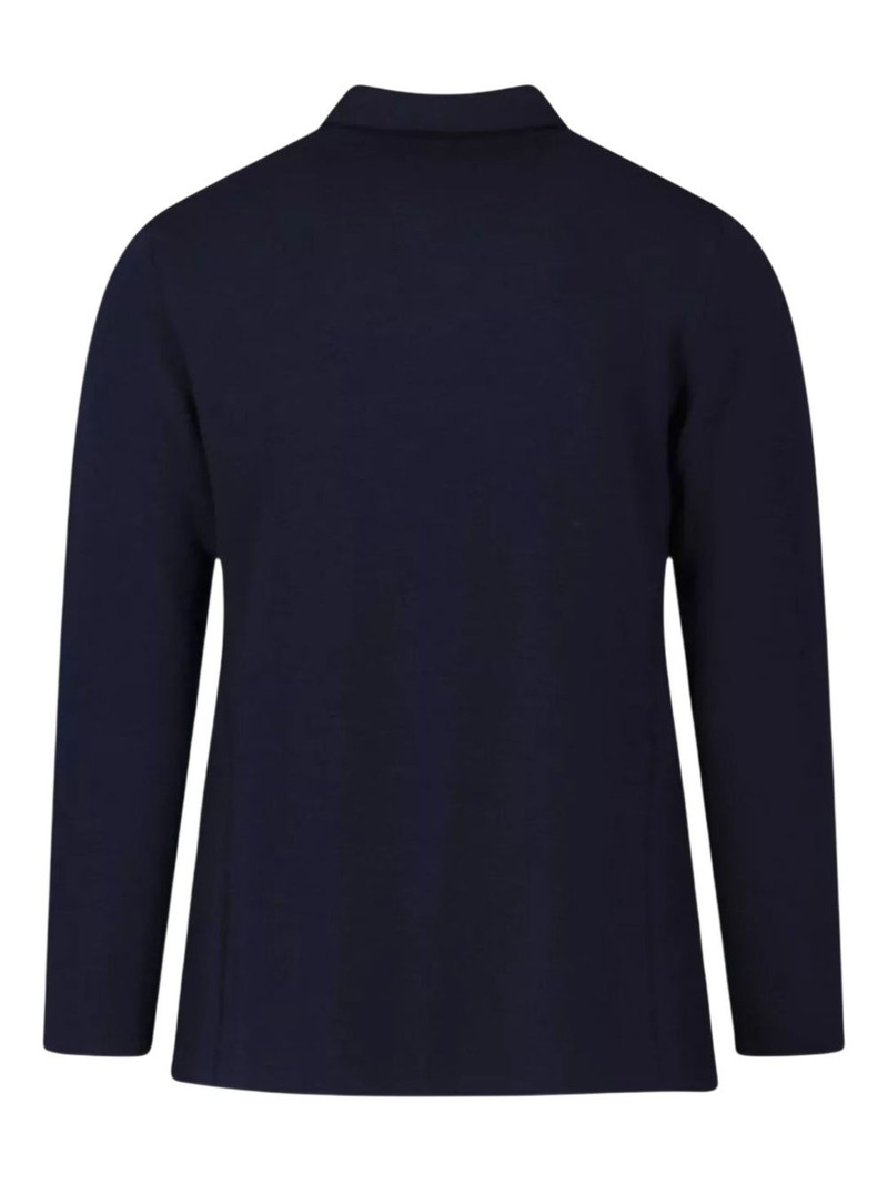 LARDINI double-breasted six-button blazer outlook