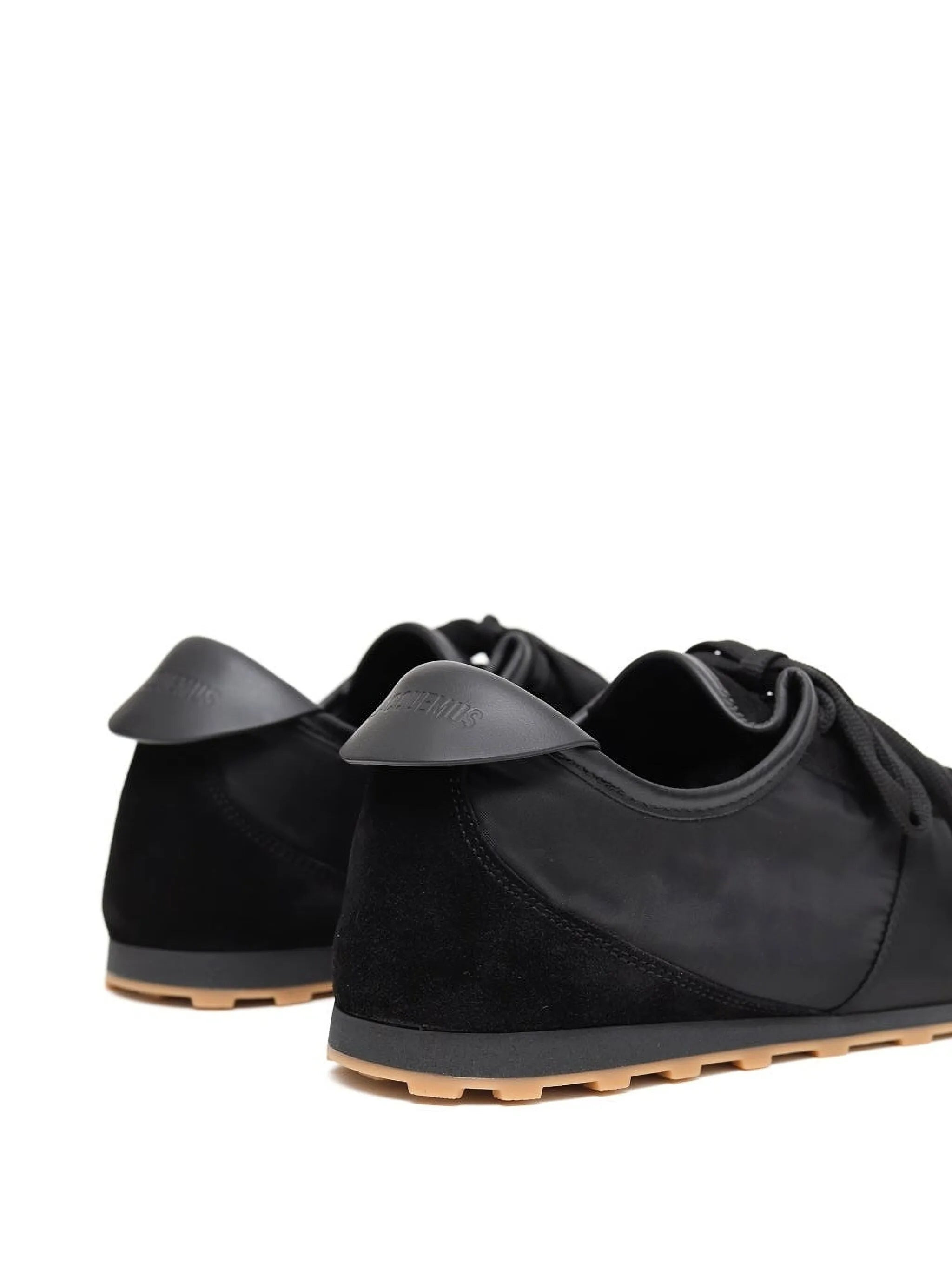 Jacquemus Suede-panel Nylon Trainers - 3