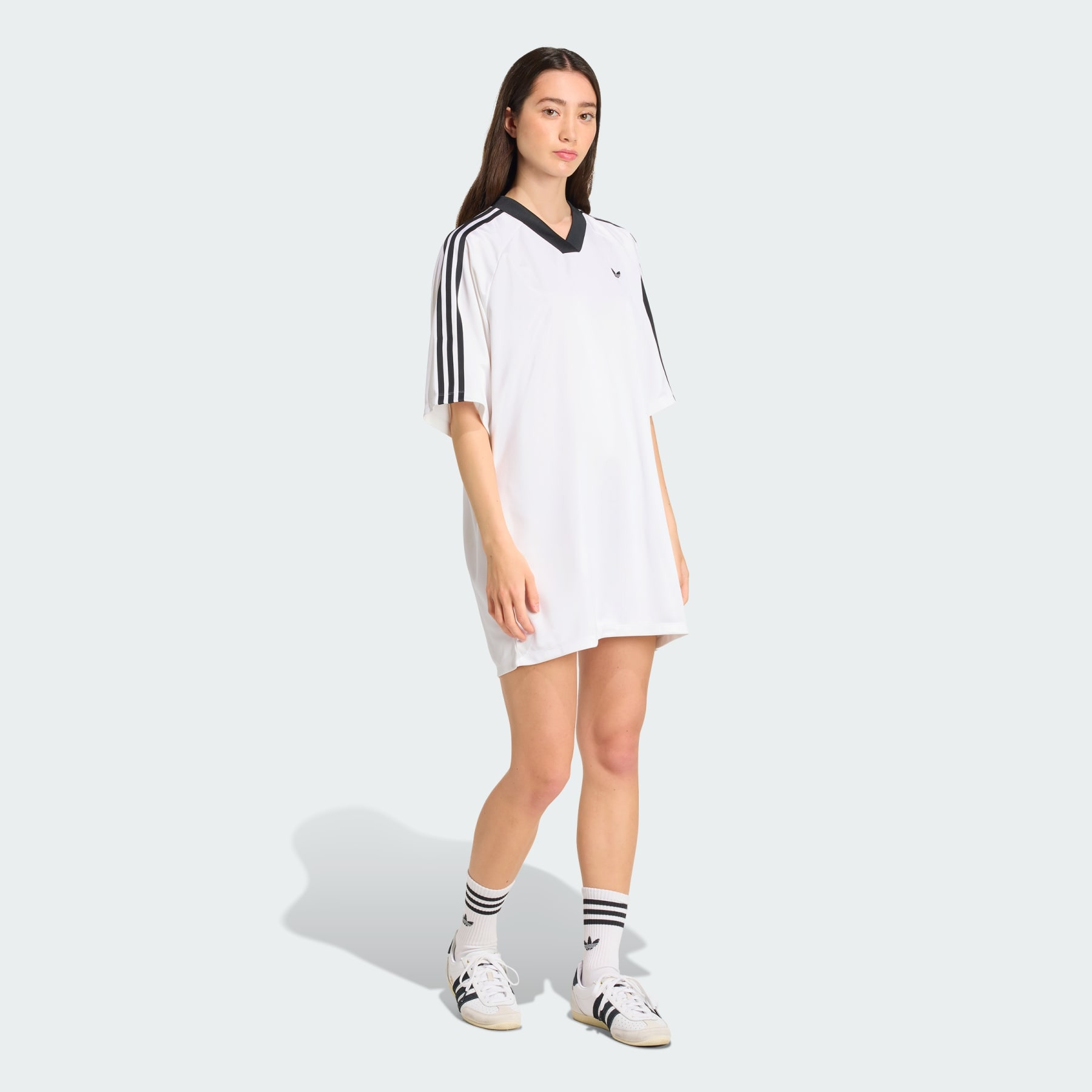 Adicolor Soccer Jacquard Oversize Dress - 4