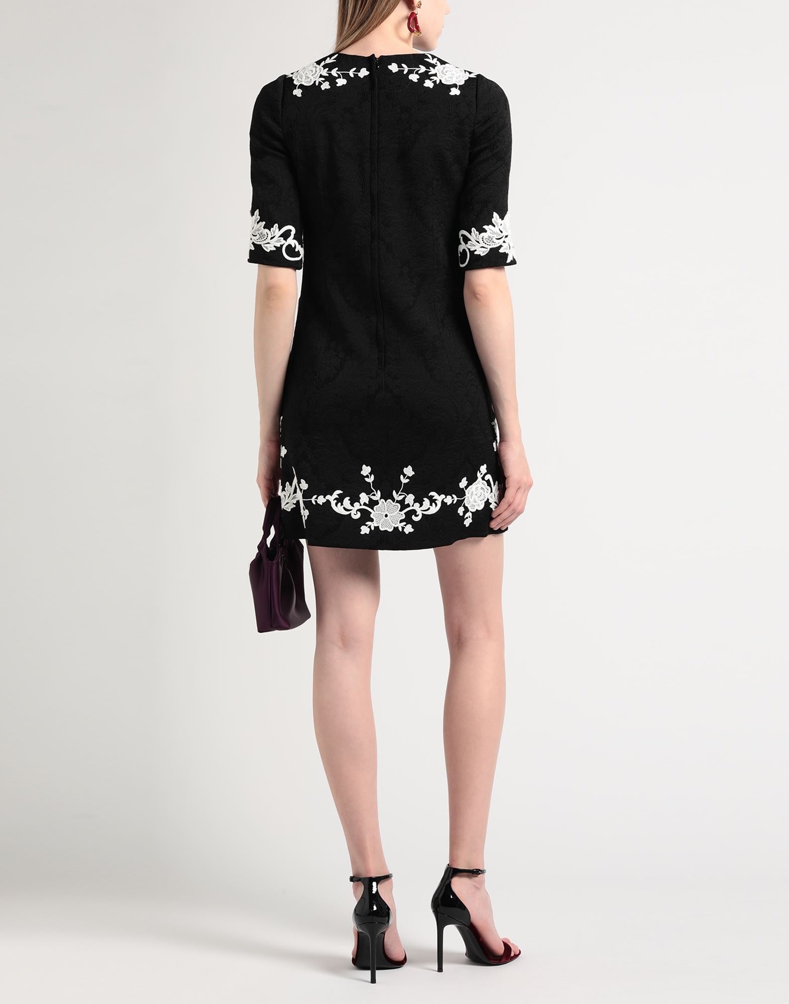 Black Women's Short Dress - 4