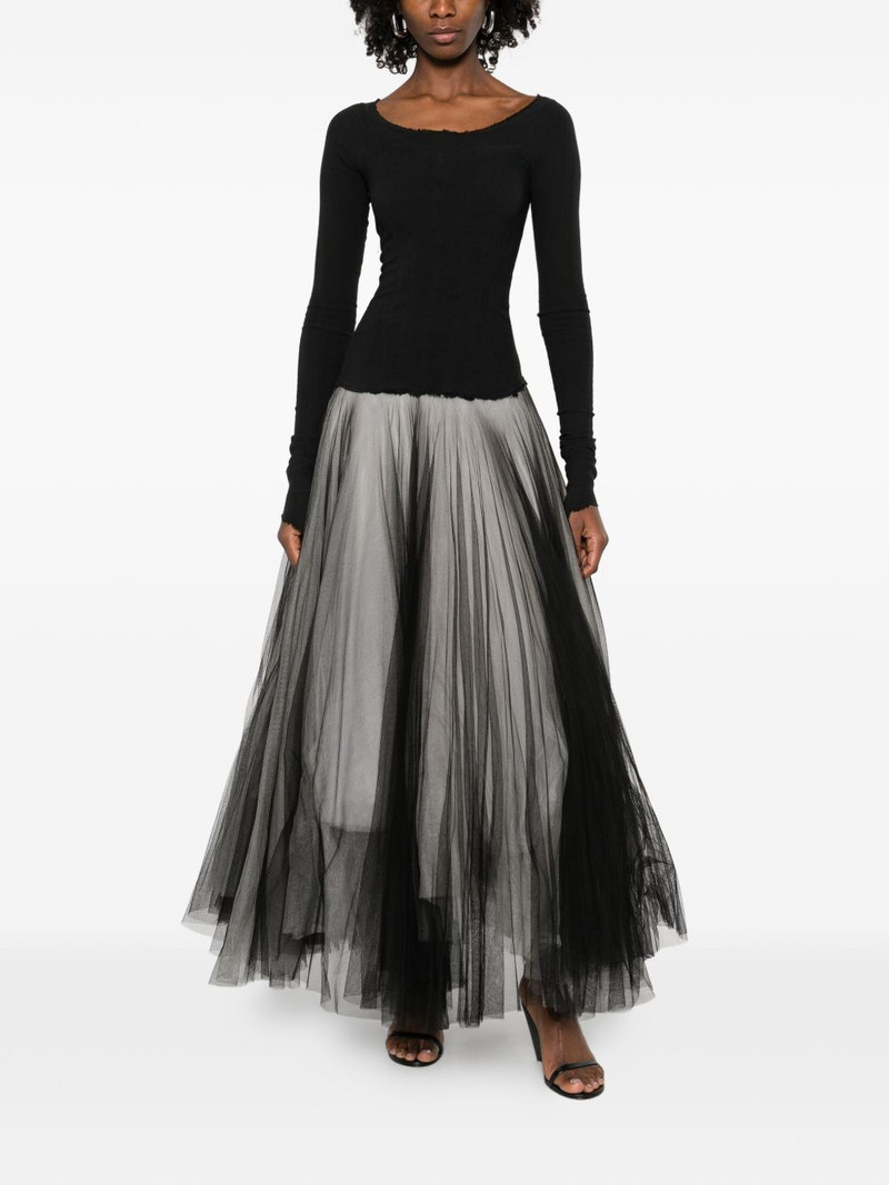 Marc Le Bihan tulle maxi dress outlook
