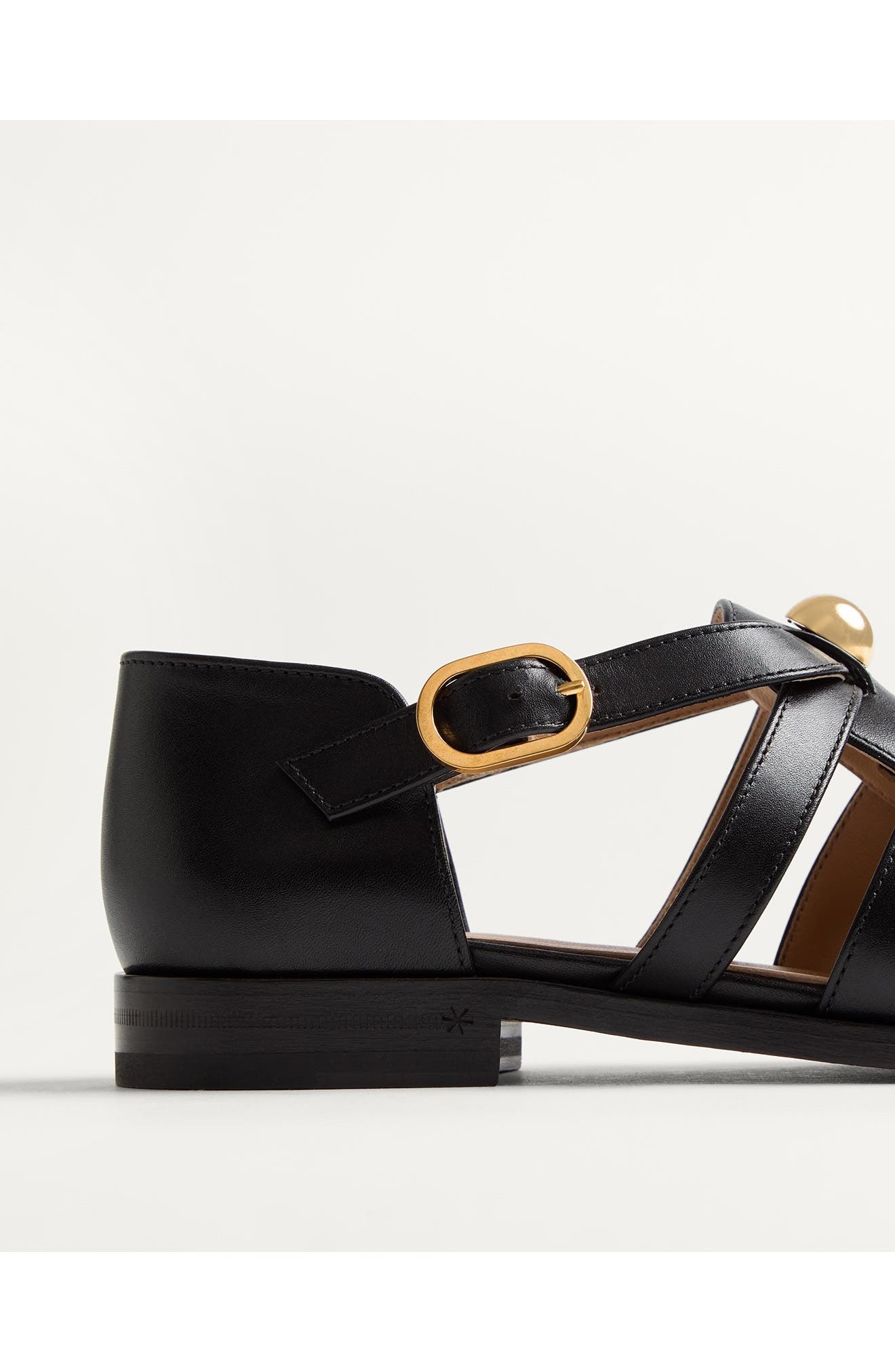 Valentino Garavani VLOGO Fisherman Sandal in Black at Nordstrom - 7