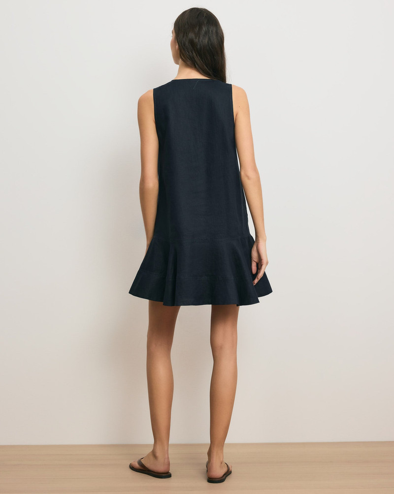 TREENA LINEN MINI DRESS 6