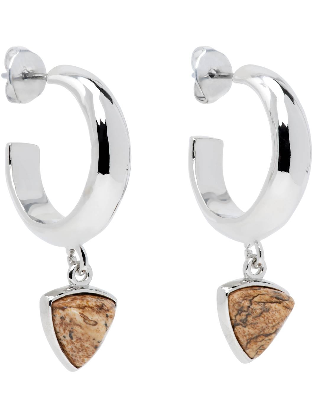 Silver Cheerful Earrings - 2