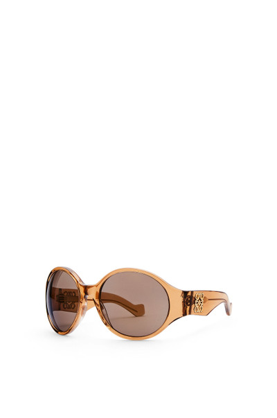 Loewe Round Anagram Sunglasses in Acetate outlook