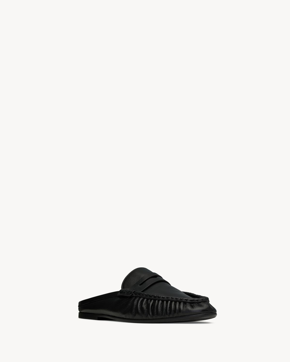 LE LOAFER PENNY MULES IN SMOOTH LEATHER - 3