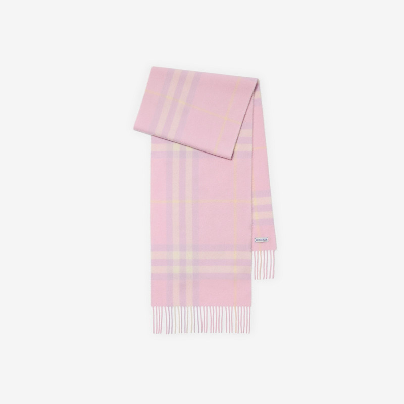 Check Cashmere Scarf 1