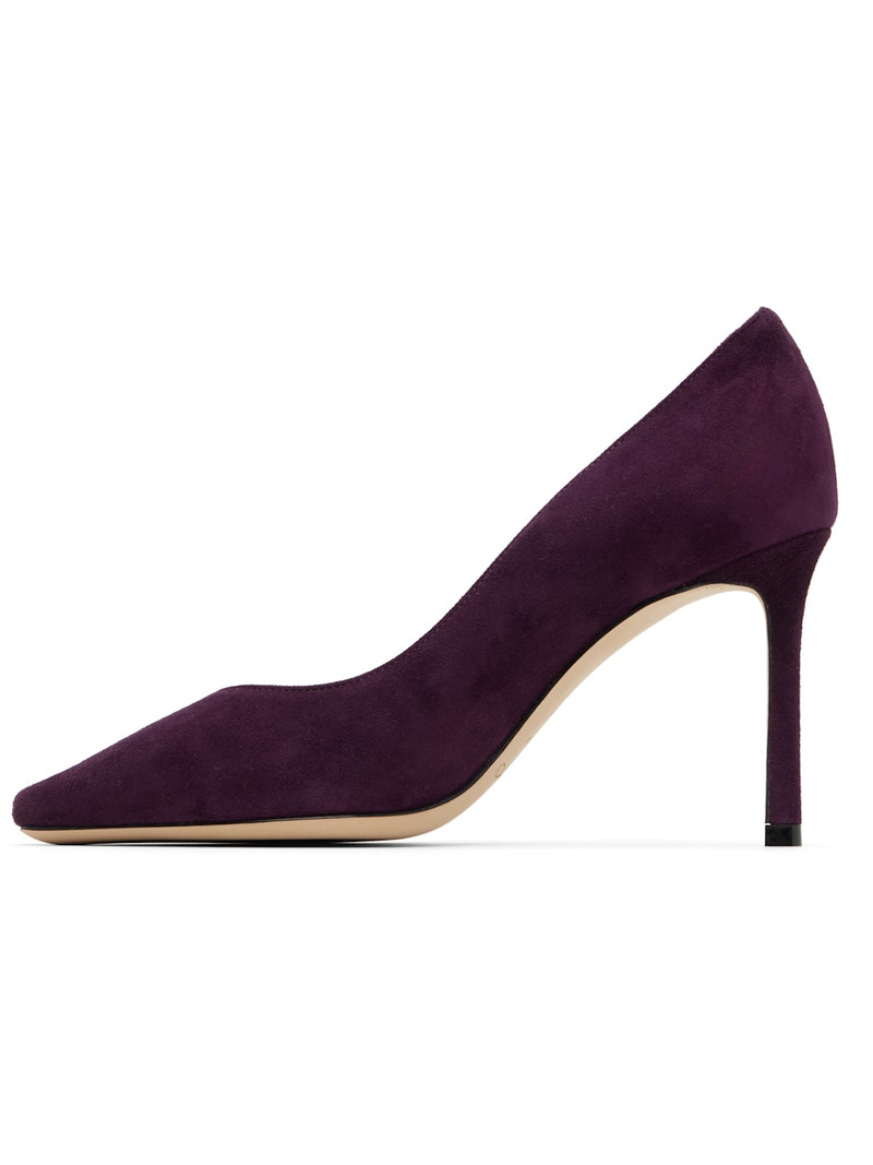 JIMMY CHOO Purple Romy 85 Heels outlook