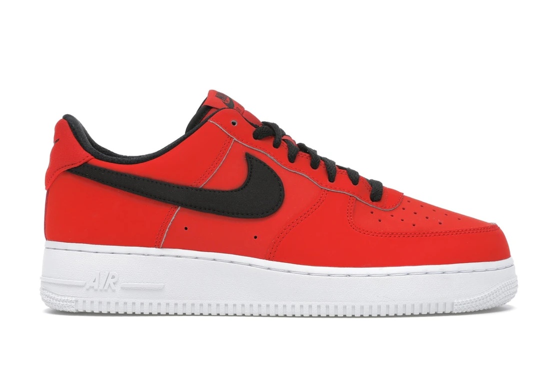 Nike Air Force 1 Low Habanero Red Black White - 1