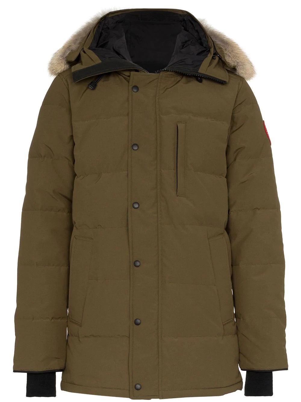 carson coyote fur trim parka - 1