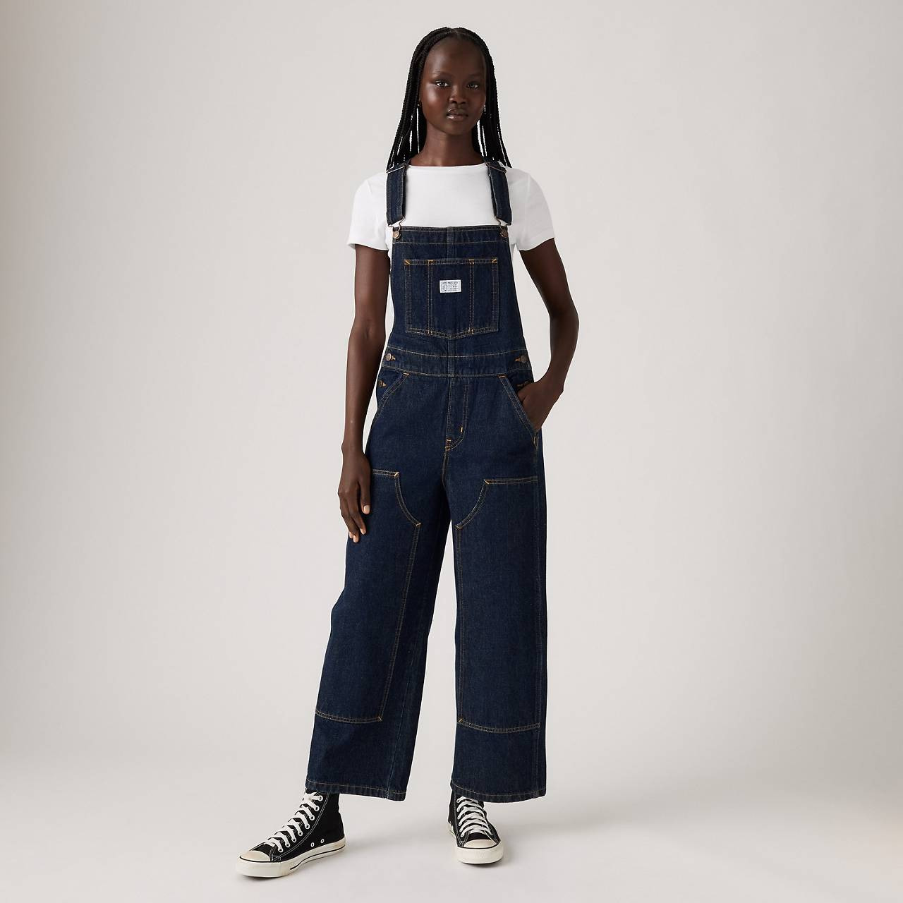 BAGGY HIGHWATER WOMEN'S OVERALLS - 2