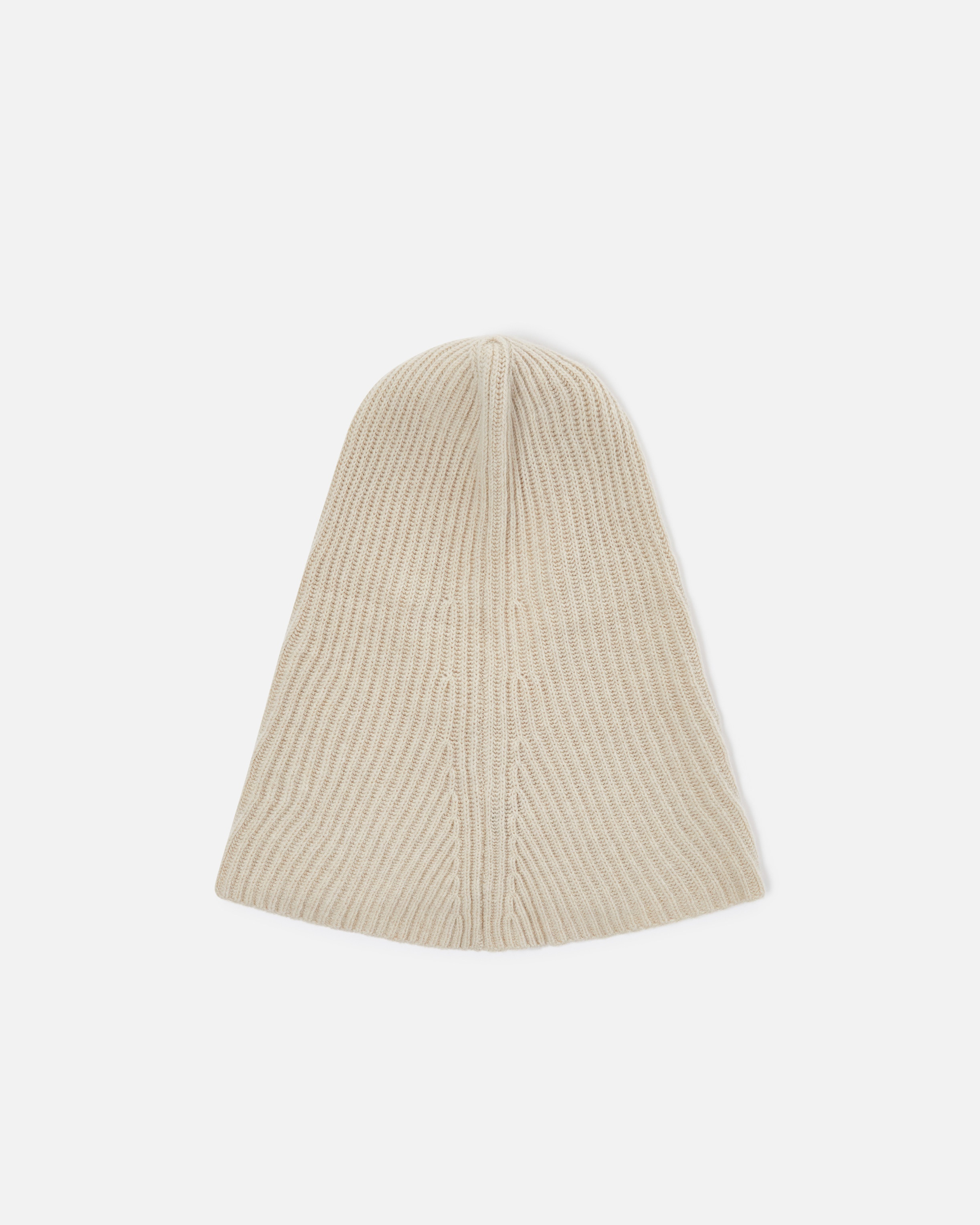 RIBBED CASHMERE-BLEND BALACLAVA - 2
