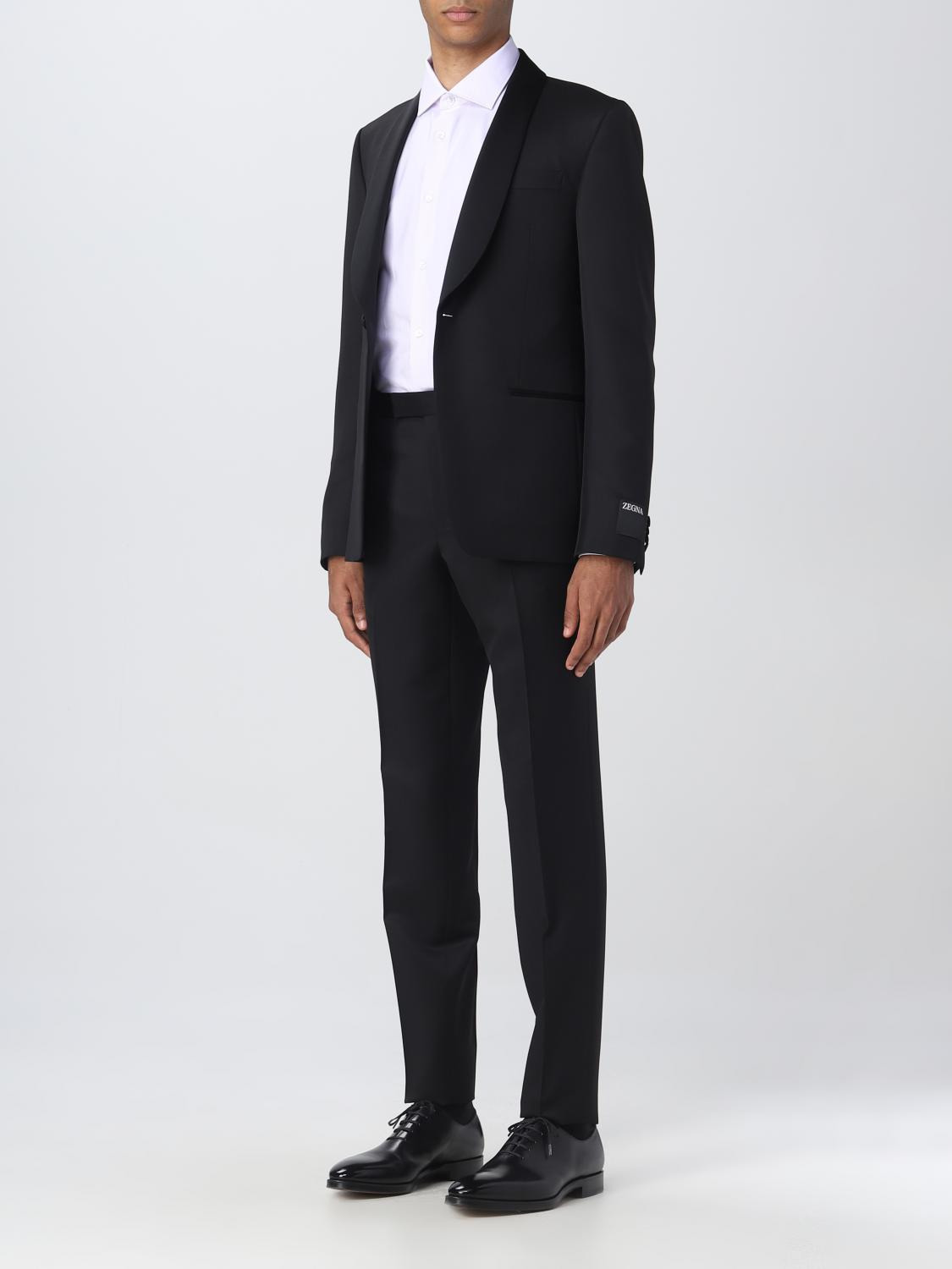 Zegna Suit Men Black - 4