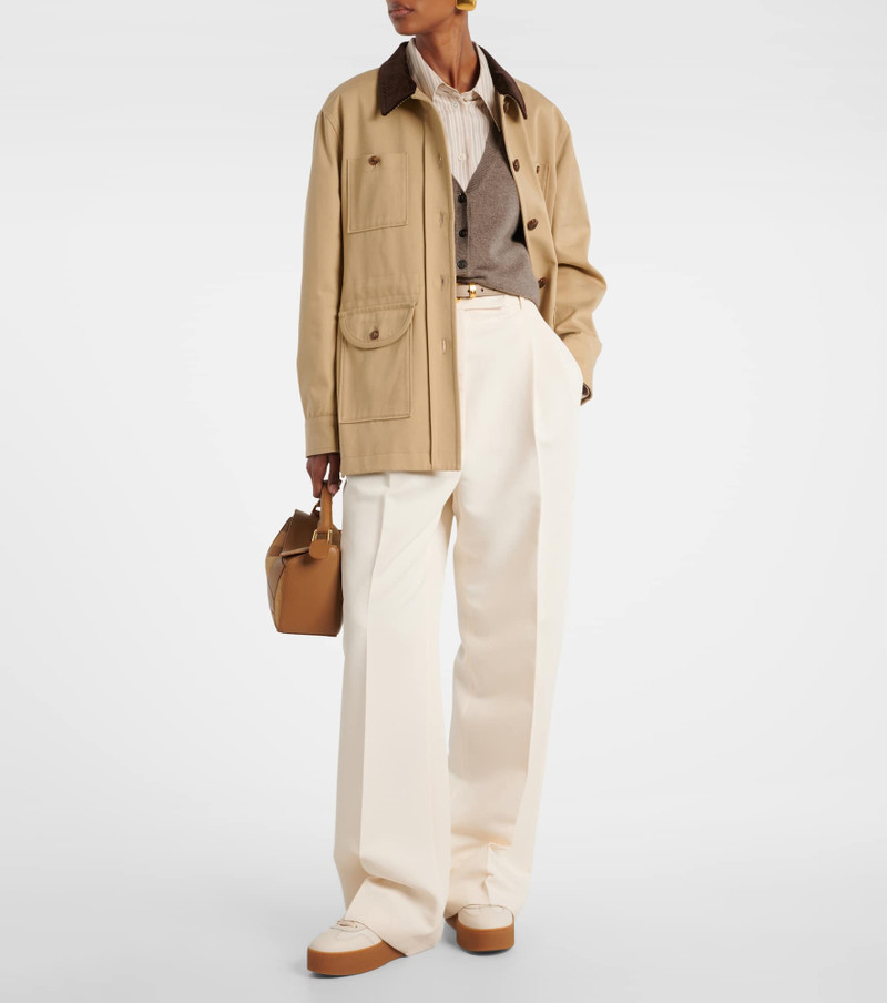 HOGAN H681 leather platform sneakers outlook