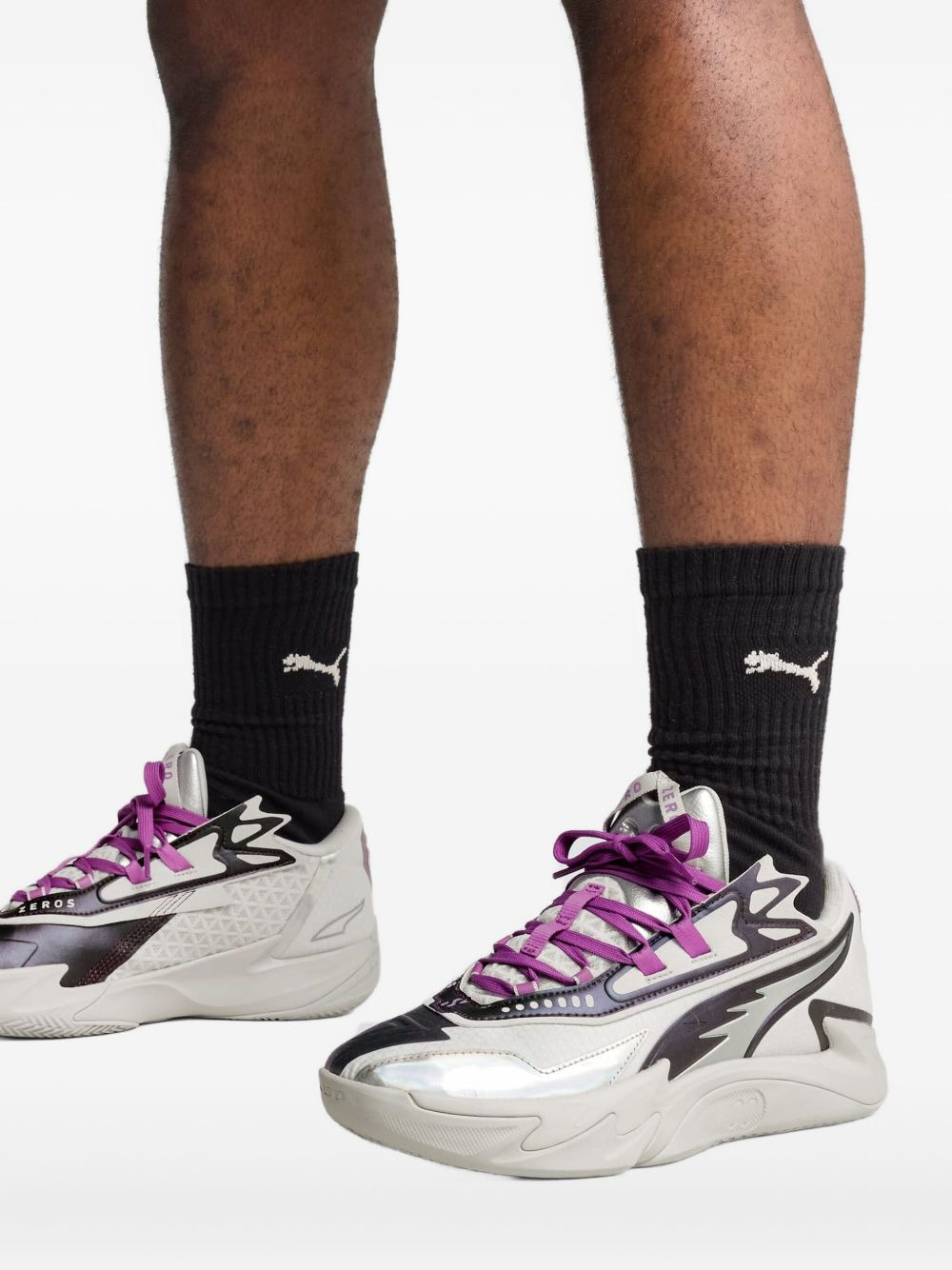 Scoot Zeros II "Feather Grey/Wild Berry" sneakers - 5