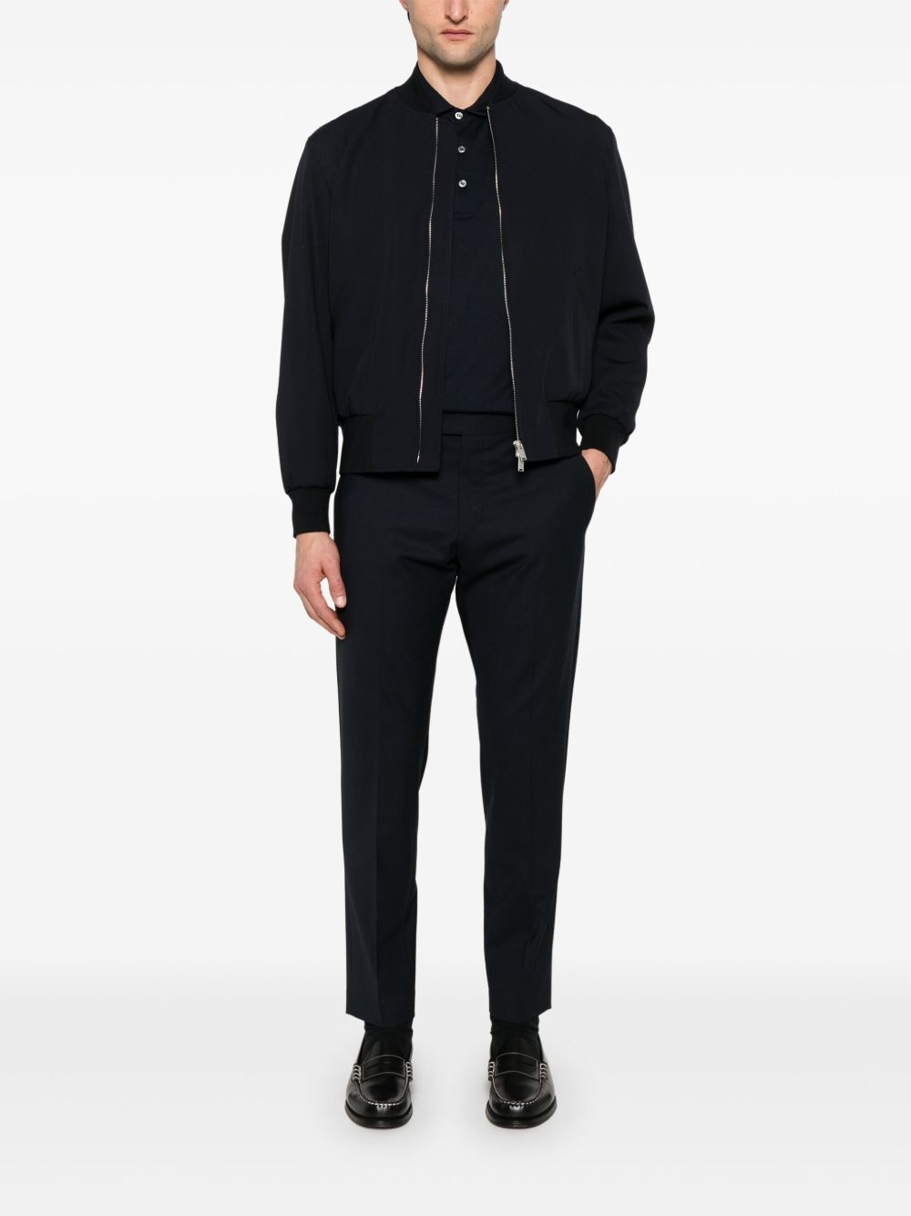 wool bomber jacket - 2