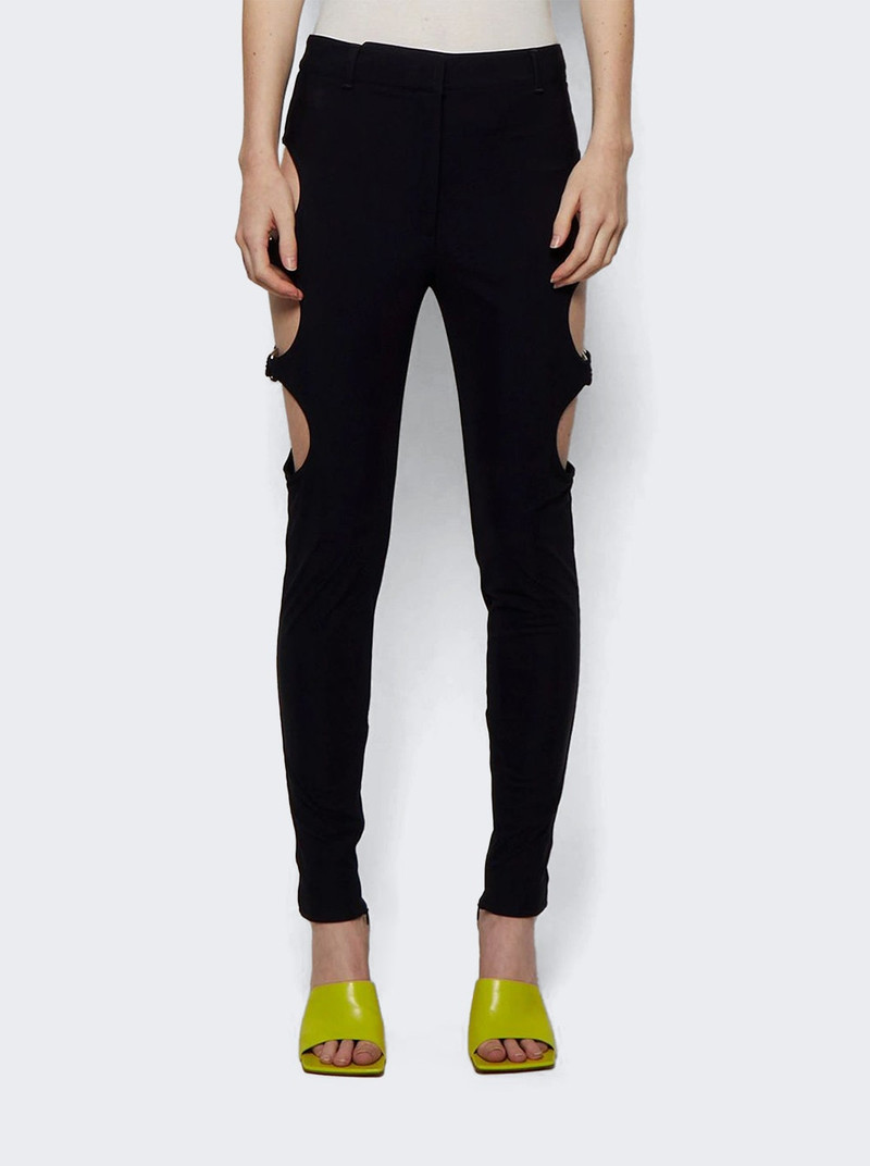 Hook And Bar Cut-out Legging Black 3