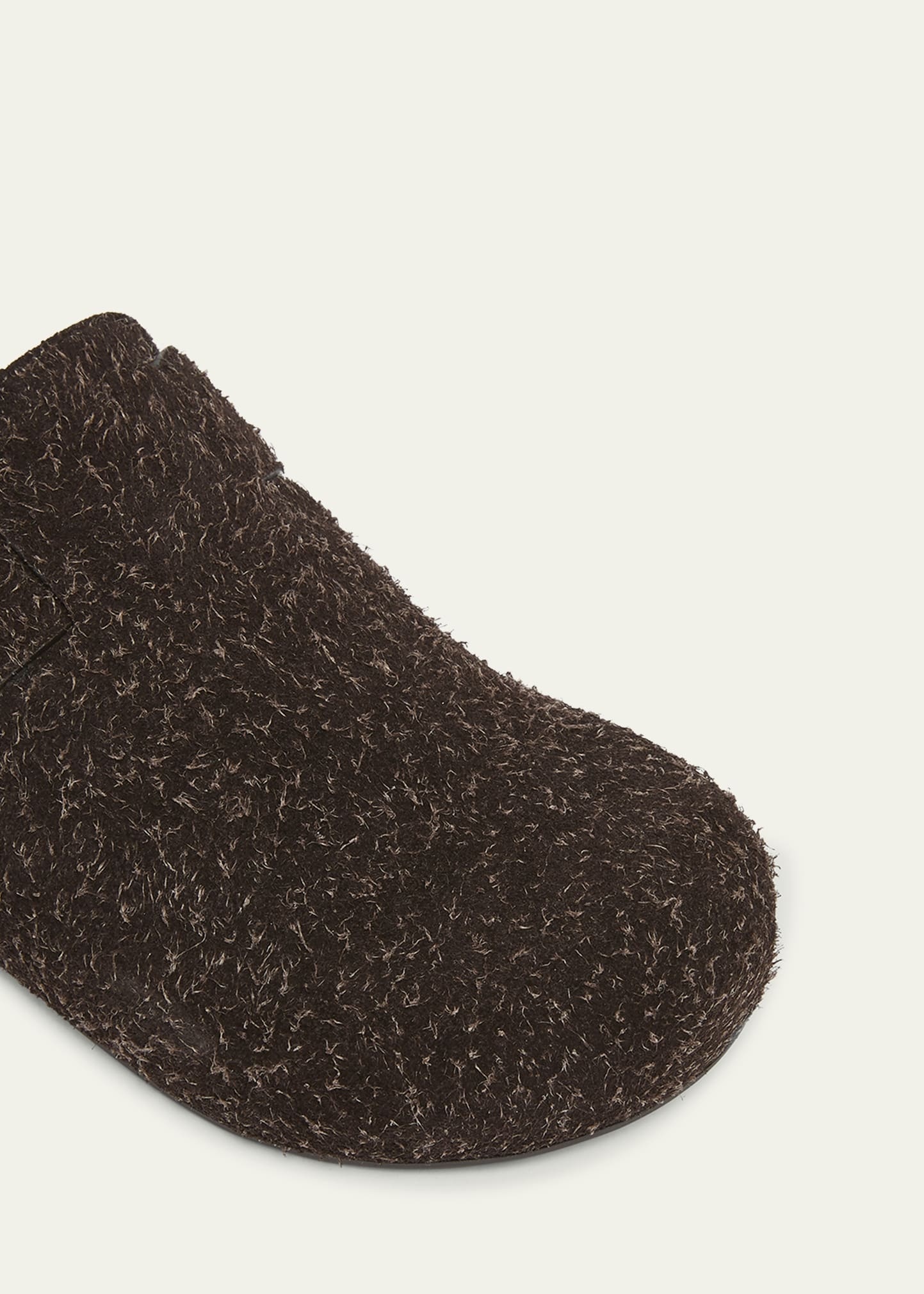 Men's Ease Buckle Brushed Suede Mules - 5