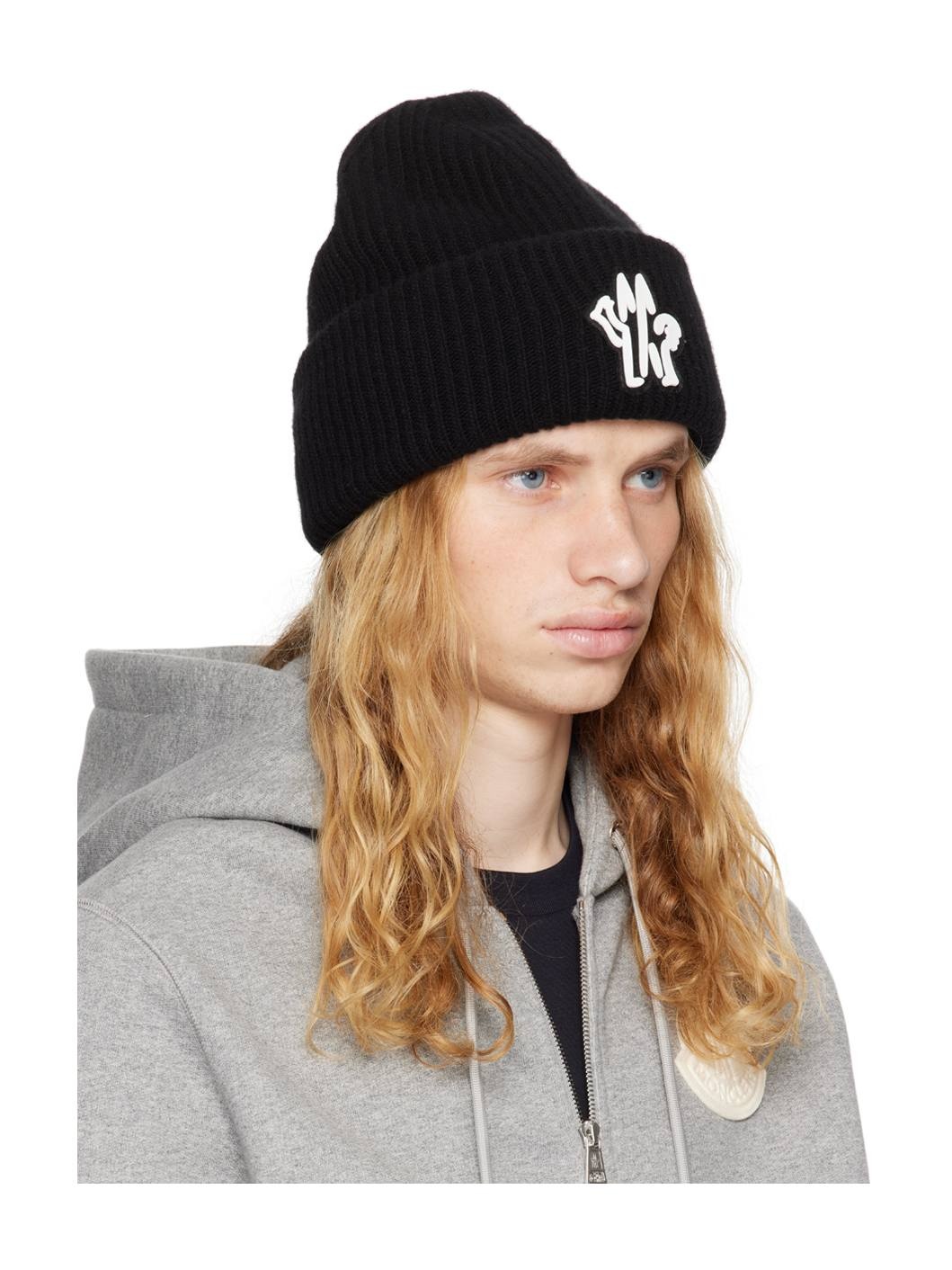 Black Archivio Creativo Beanie - 2