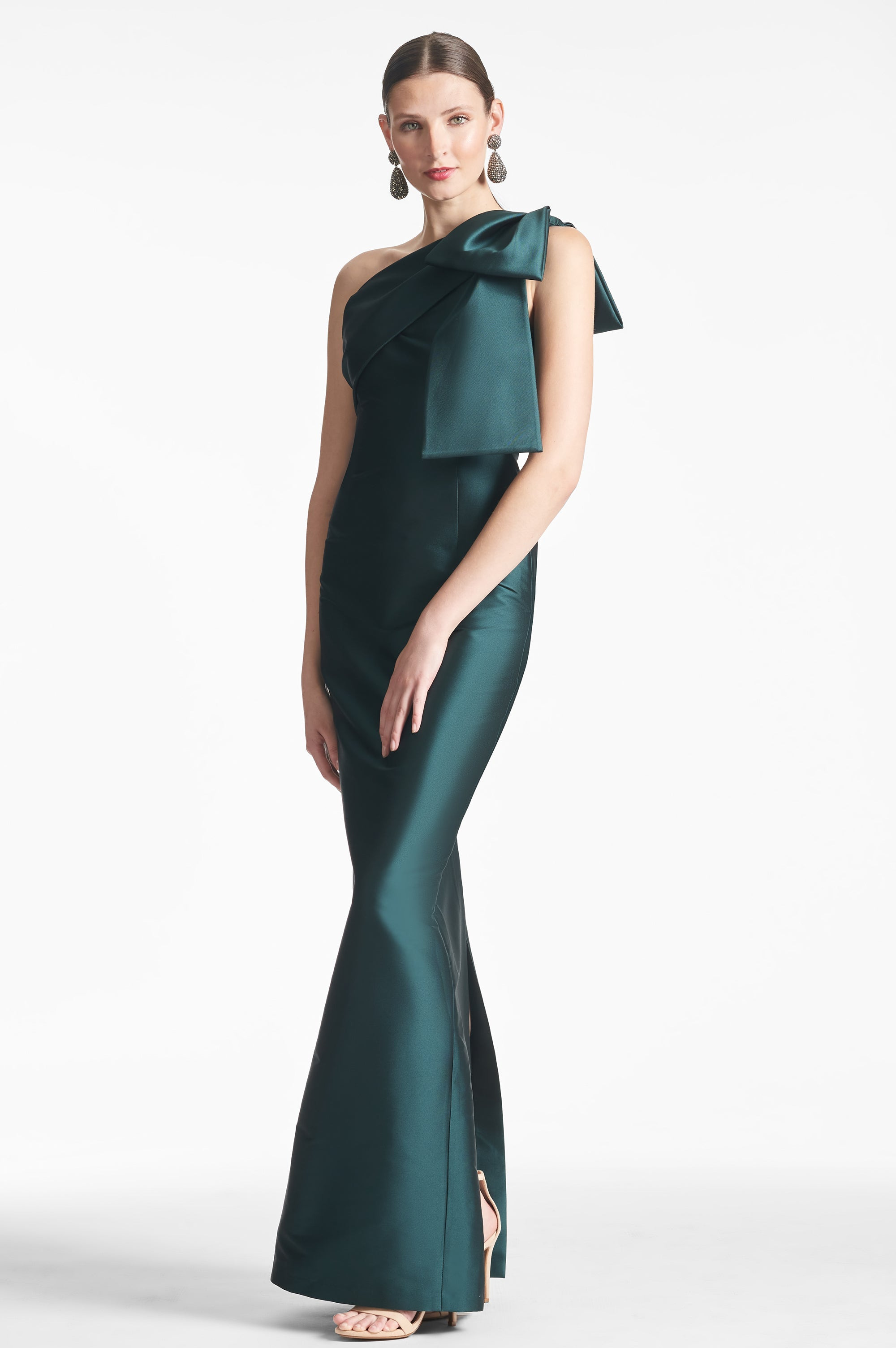 Bonnie Gown - Forest Green - 3
