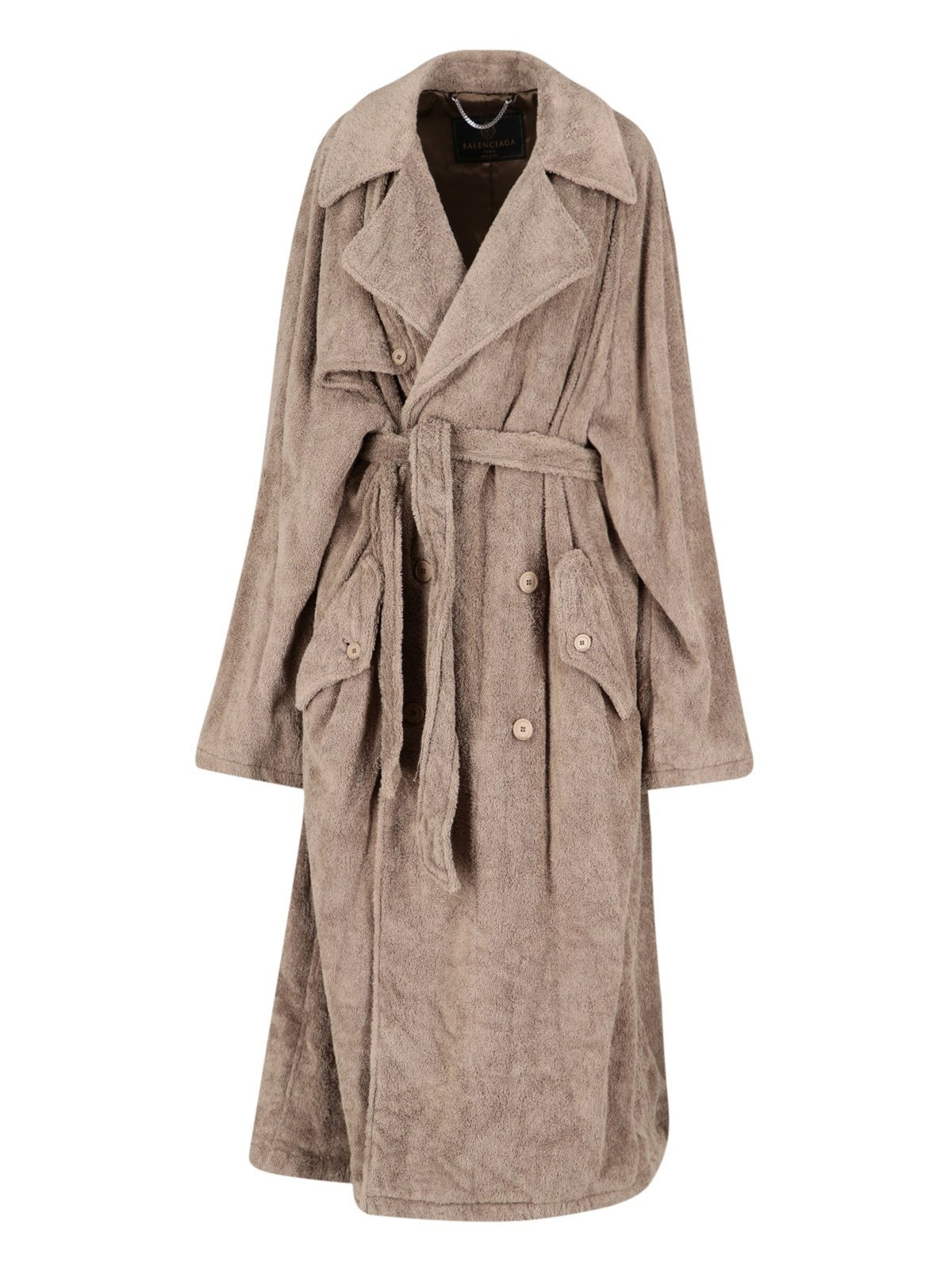 BALENCIAGA 'TOWEL TRENCH' COAT | sugar | REVERSIBLE