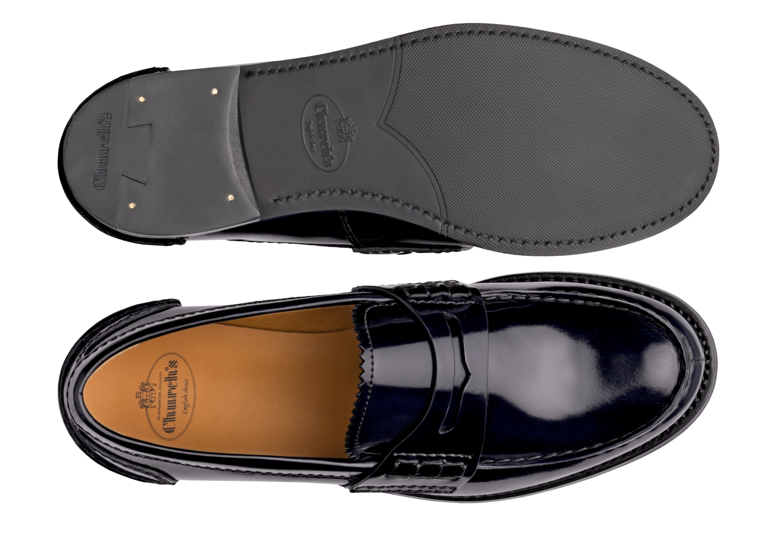Pembrey 2w
Polished Fumè Loafer Blue - 3